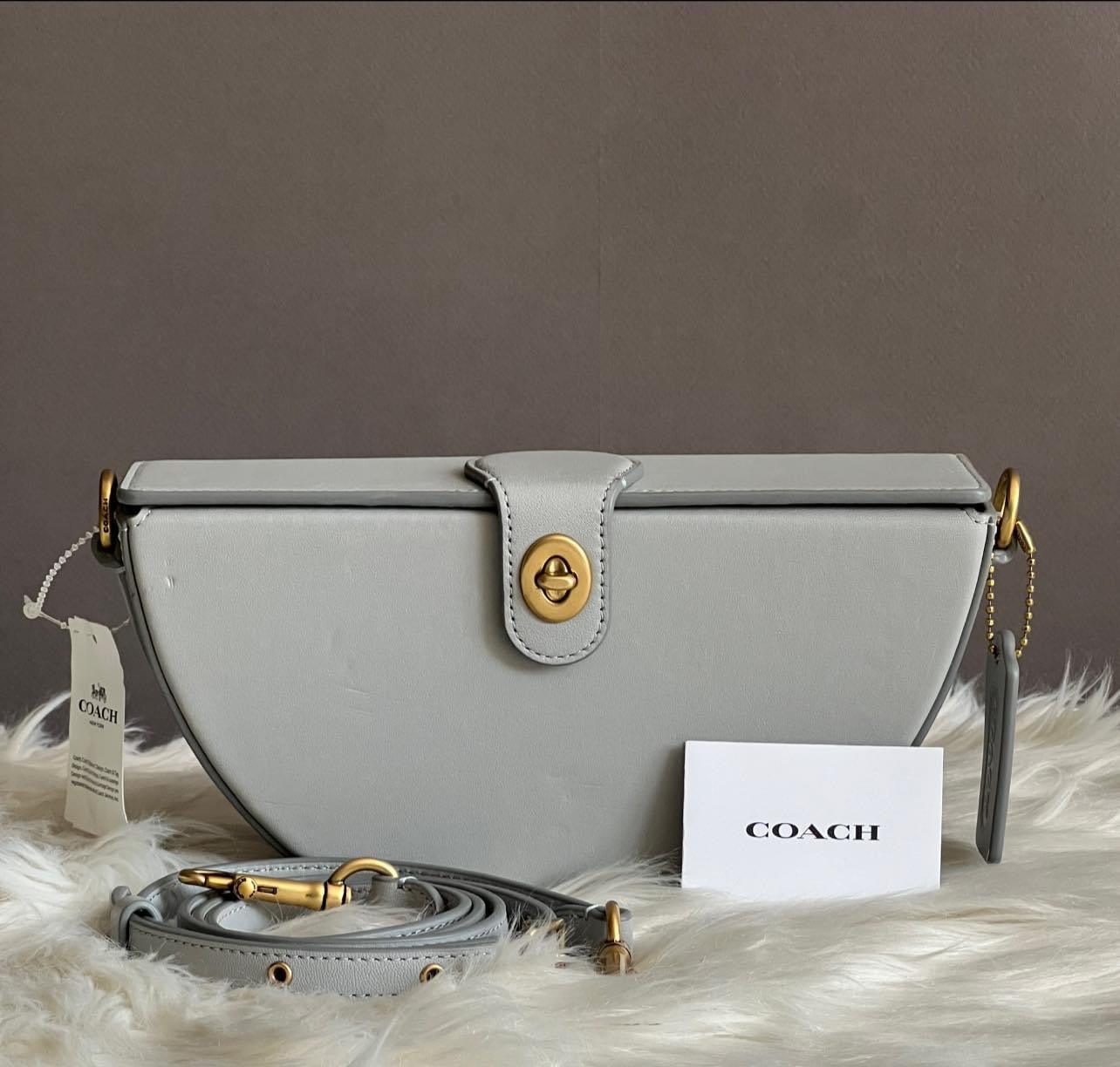 Coach City Blocks Semi Circle Bag