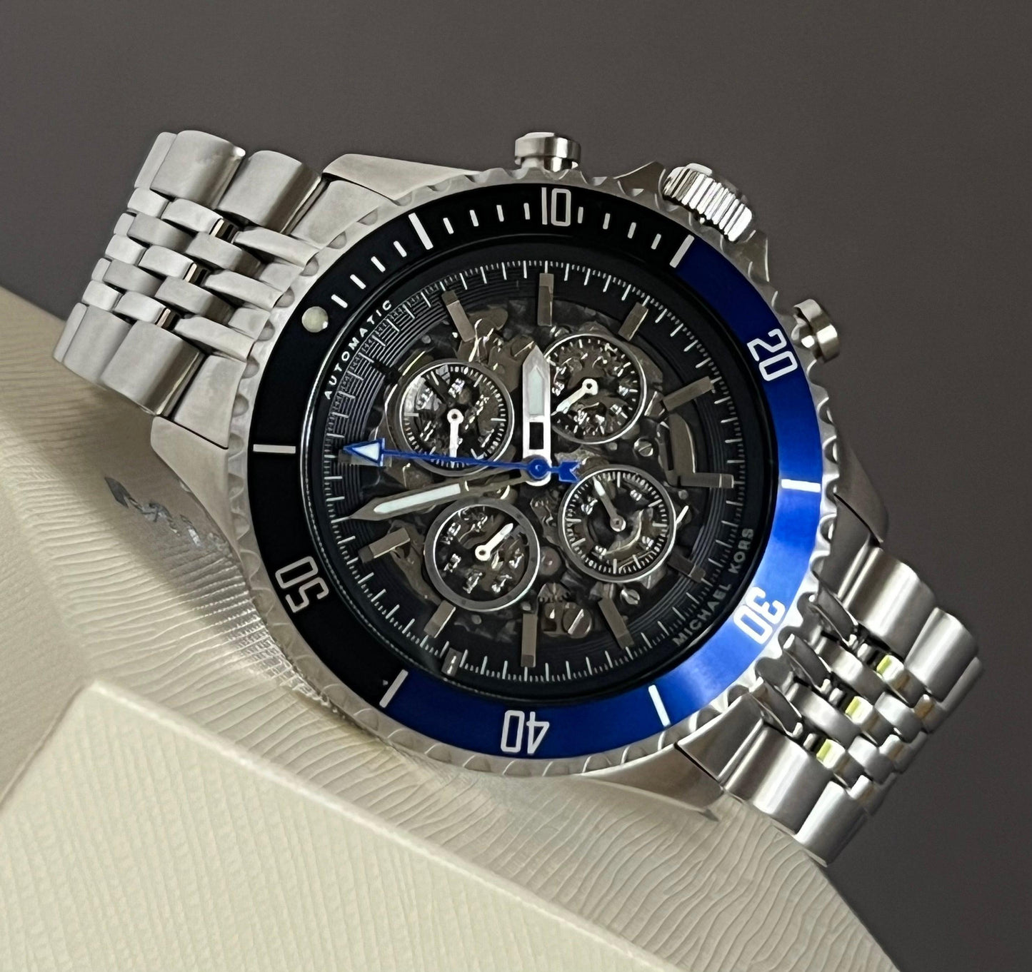 Michael Kors Men’s Bayville Automatic Chronograph Watch