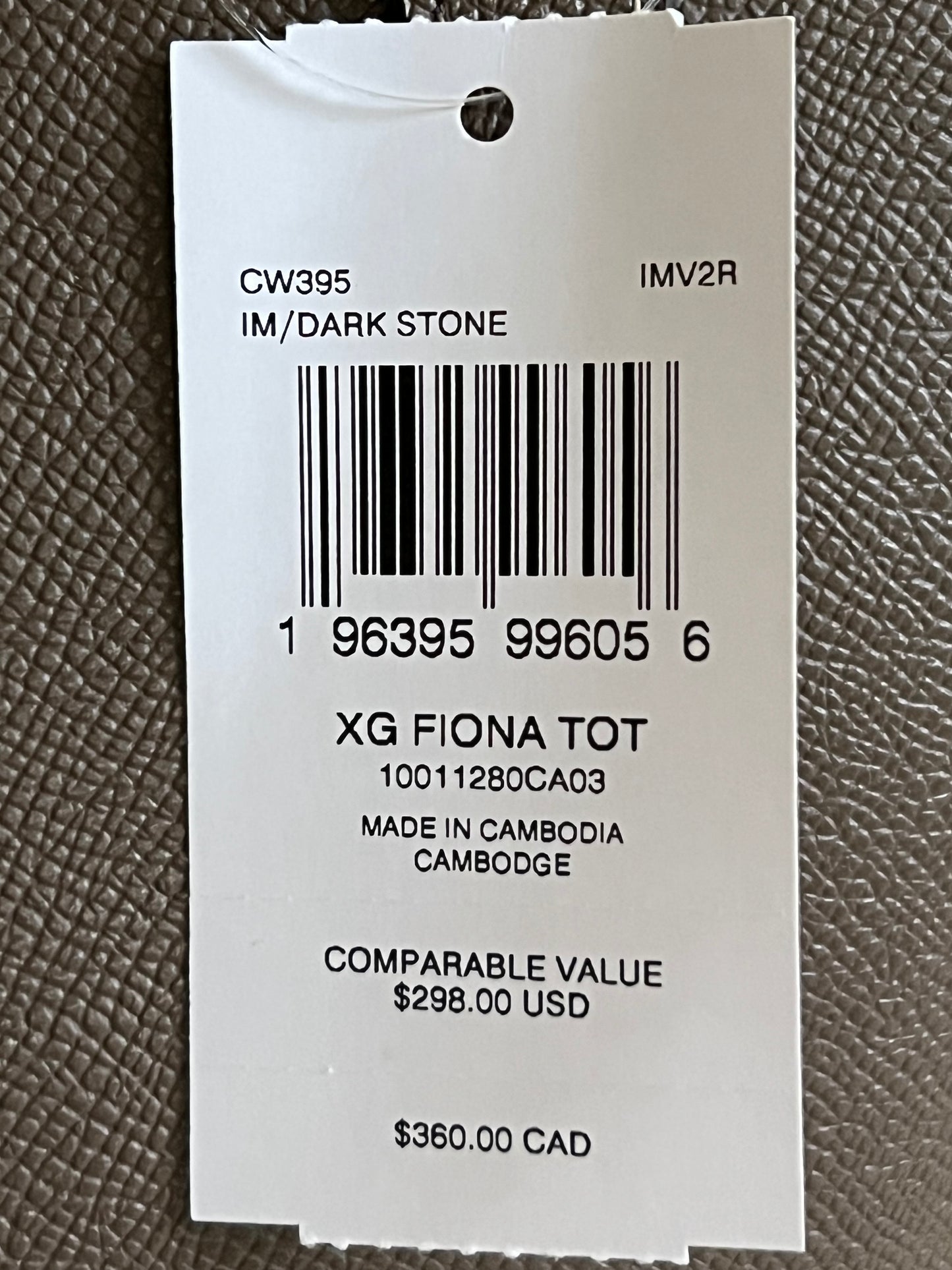 Coach Fiona Zip Tote Bag