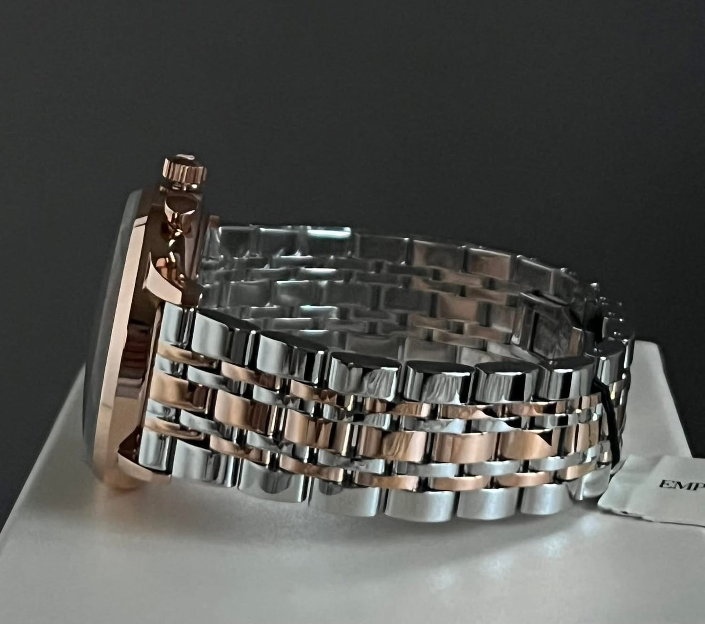 Emporio Armani Men’s Retro Rose Gold Watch