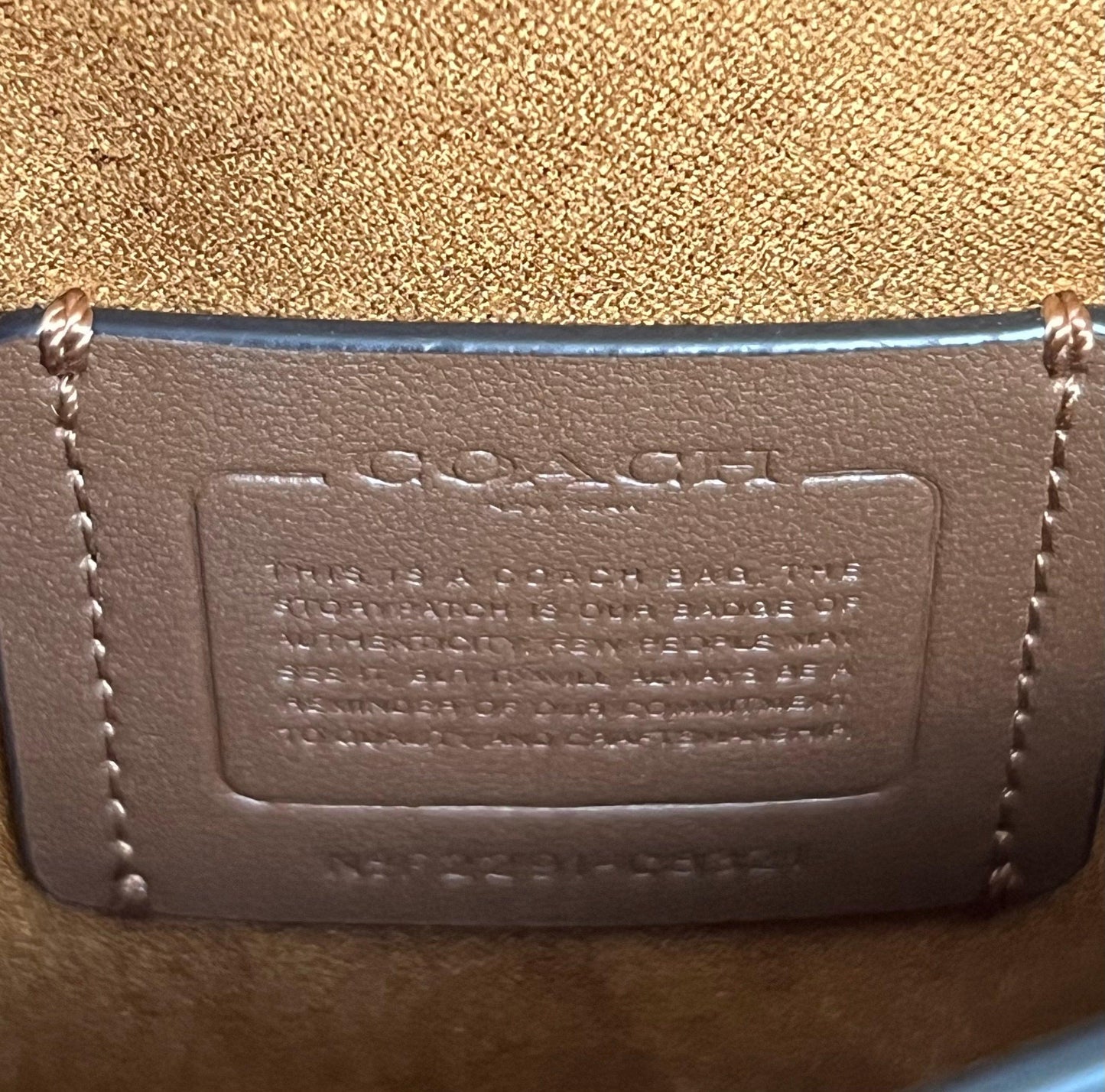 Coach North/South Lonnie Crossbody in Signature Jacquard