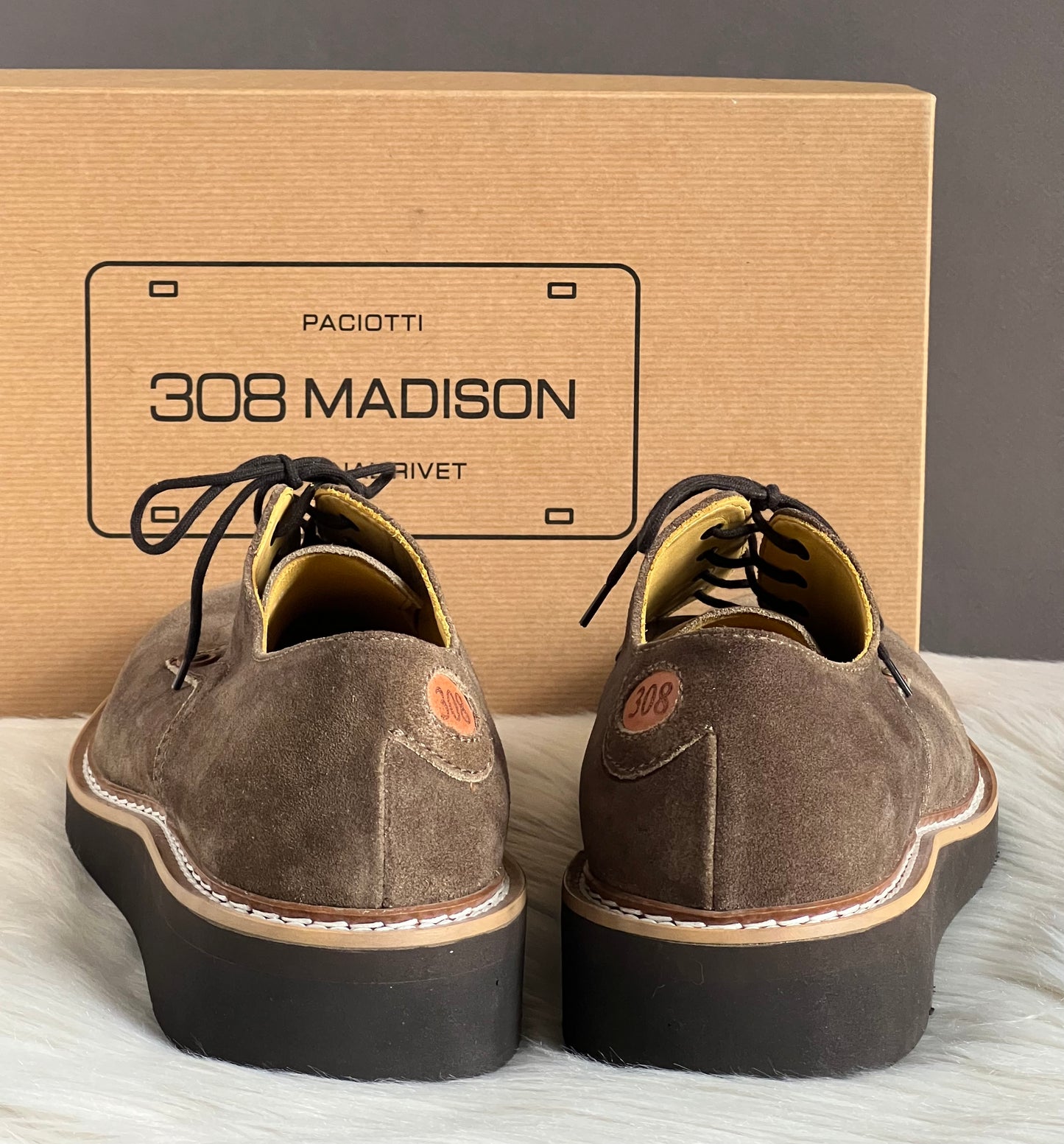 308 Madison Cesare Paciotti Suede Shoes