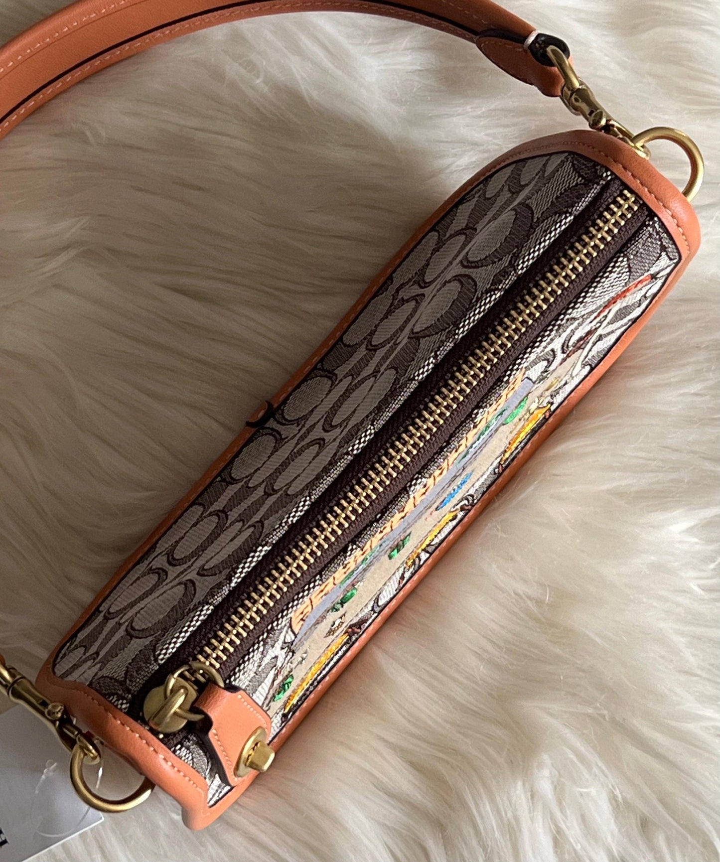 Coach X Observed By Us Swinger 20 in Signature Jacquard
