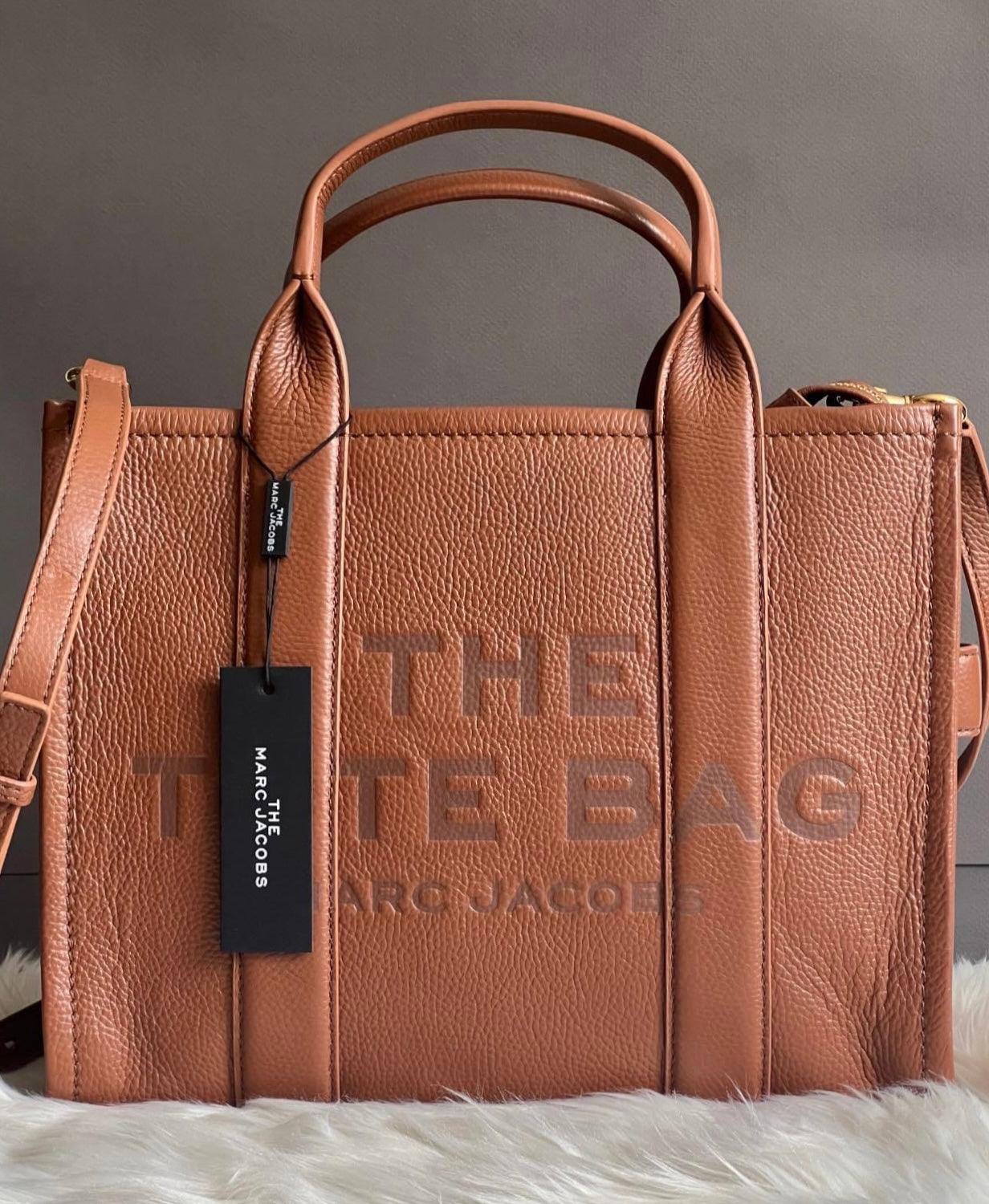 Marc Jacobs The Leather Medium Tote Bag