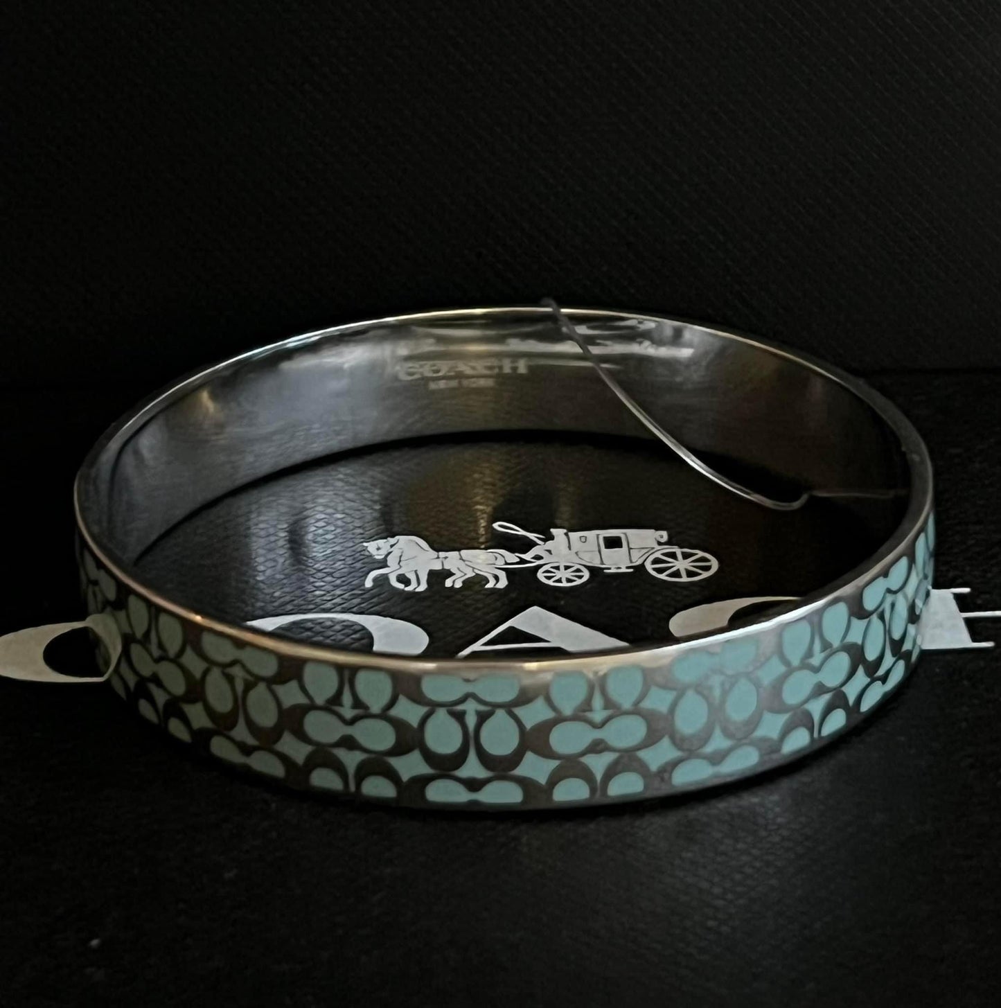 Coach Signature Bangle