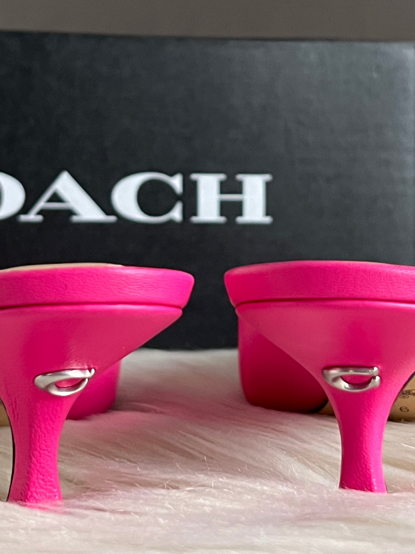 Coach Renn Leather Mule
