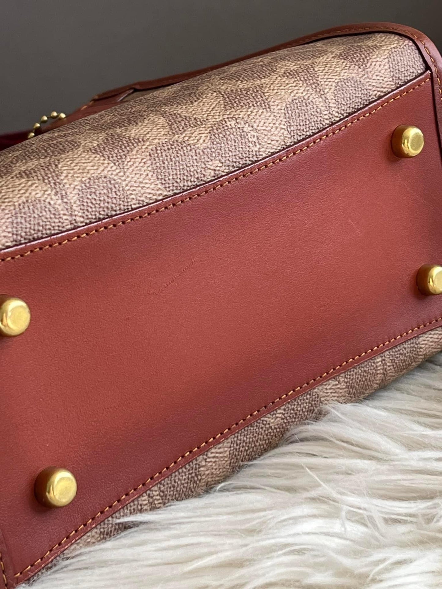 Coach Field Tote 22 in Signature Canvas with Horse and Carriage Print - “AS IS”