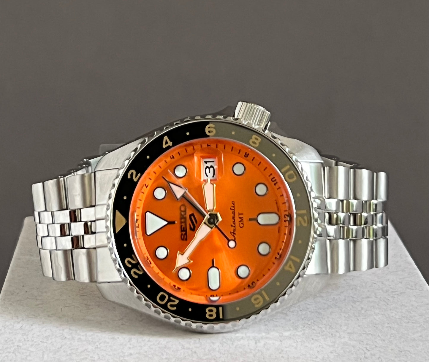 Seiko Men’s 5 Sports Automatic GMT Watch