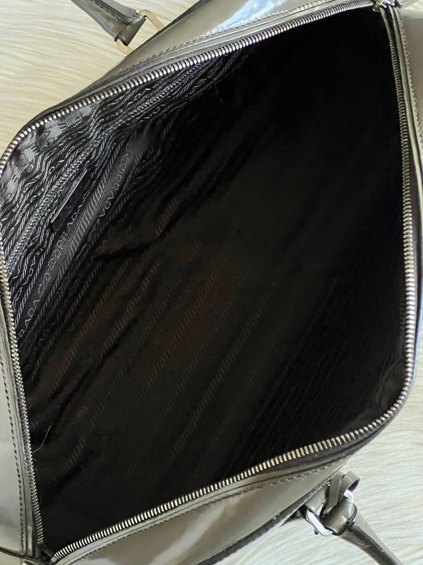 PRE-LOVED - Prada Spazzolato Leather Shoulder Bag