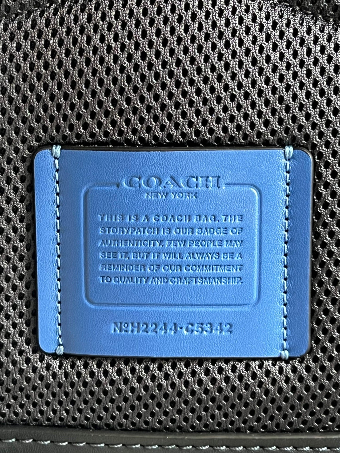 Coach League Flap Backpack in Colorblock