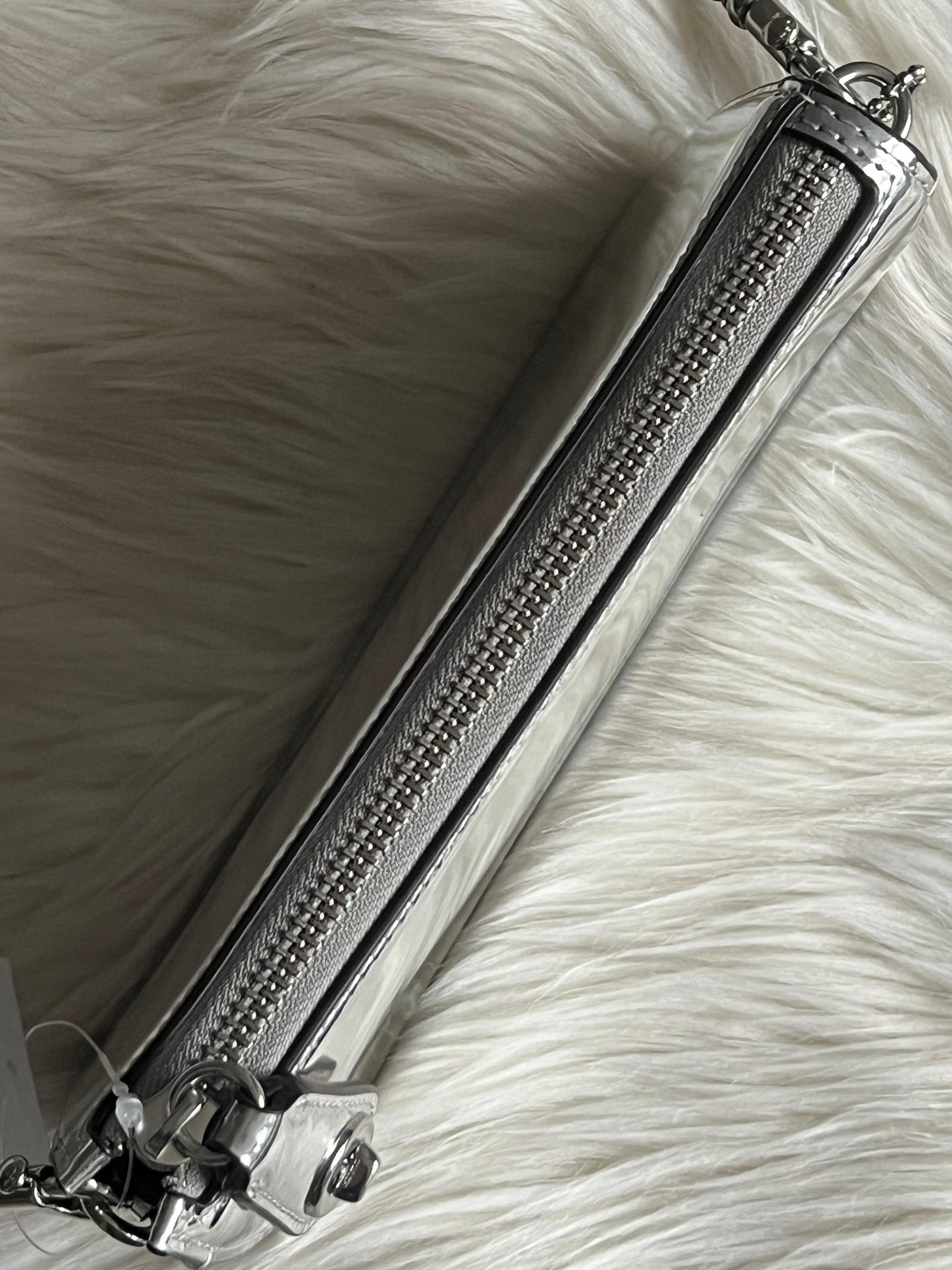 Coach Penn Shoulder Bag in Silver Metallic