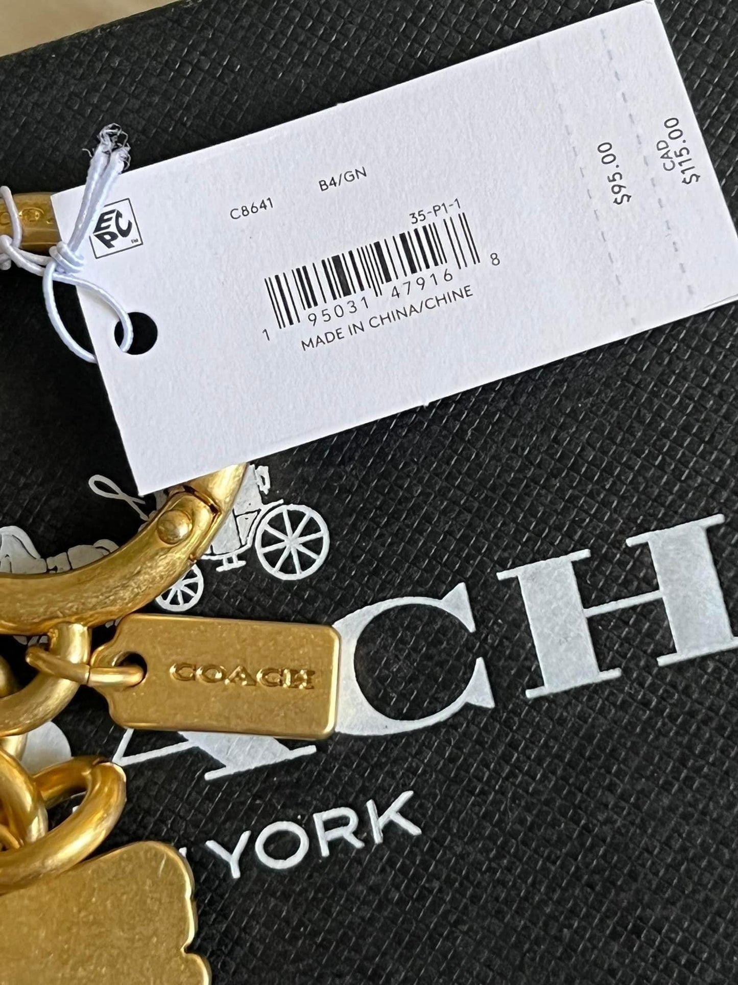 Coach Rexy Bag Charm