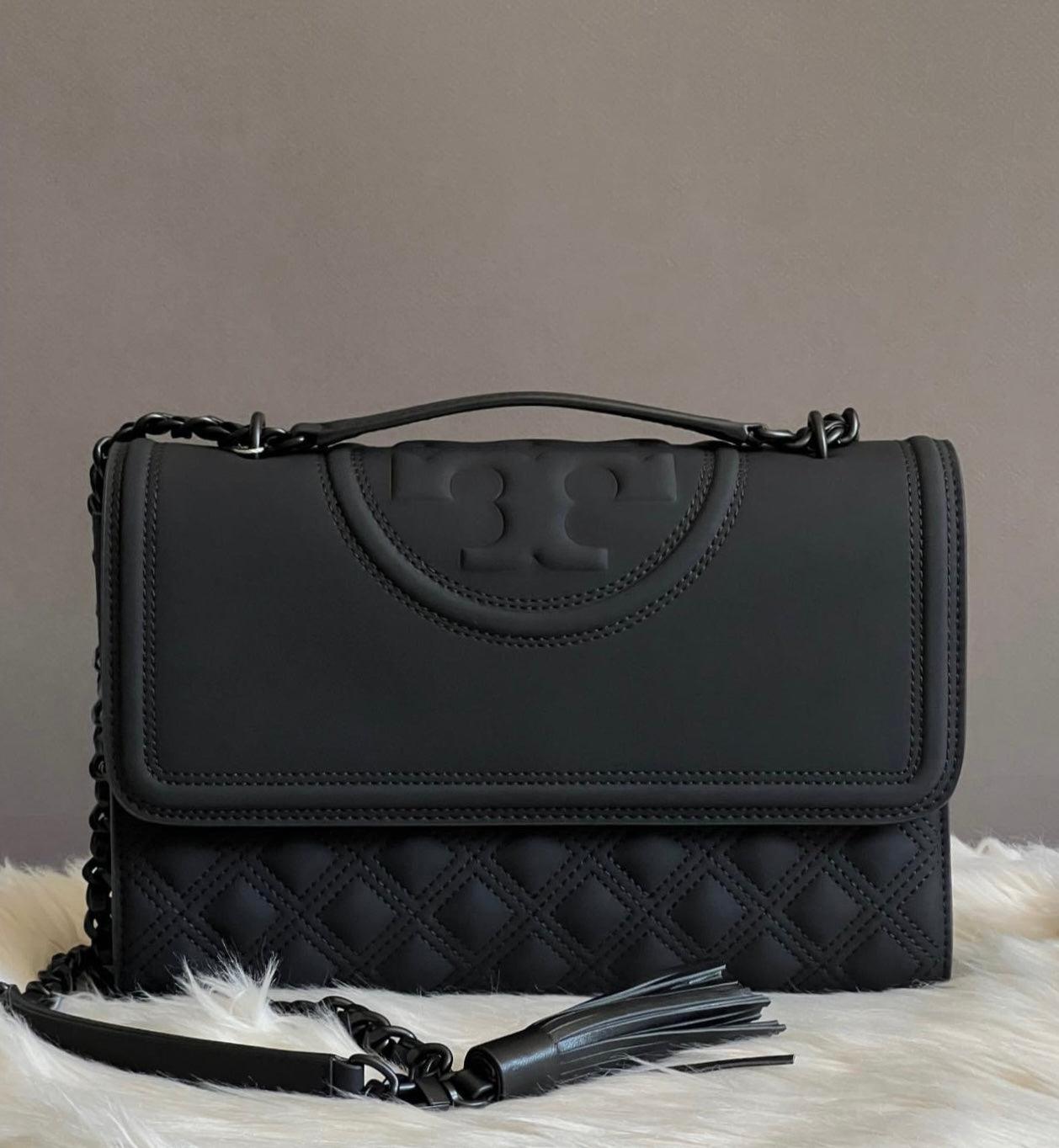 Tory Burch Fleming Matte Convertible Shoulder Bag
