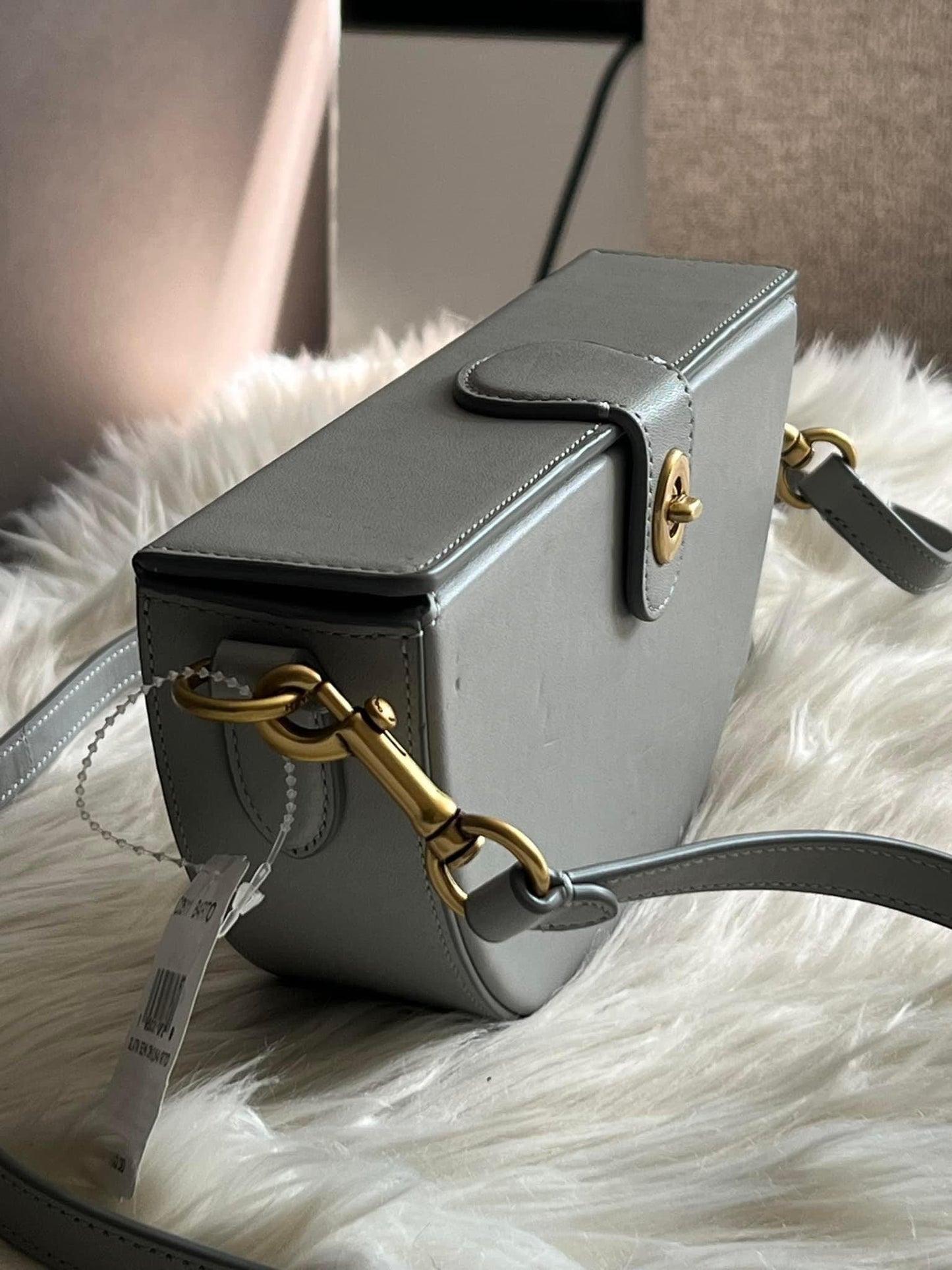 Coach City Blocks Semi Circle Bag