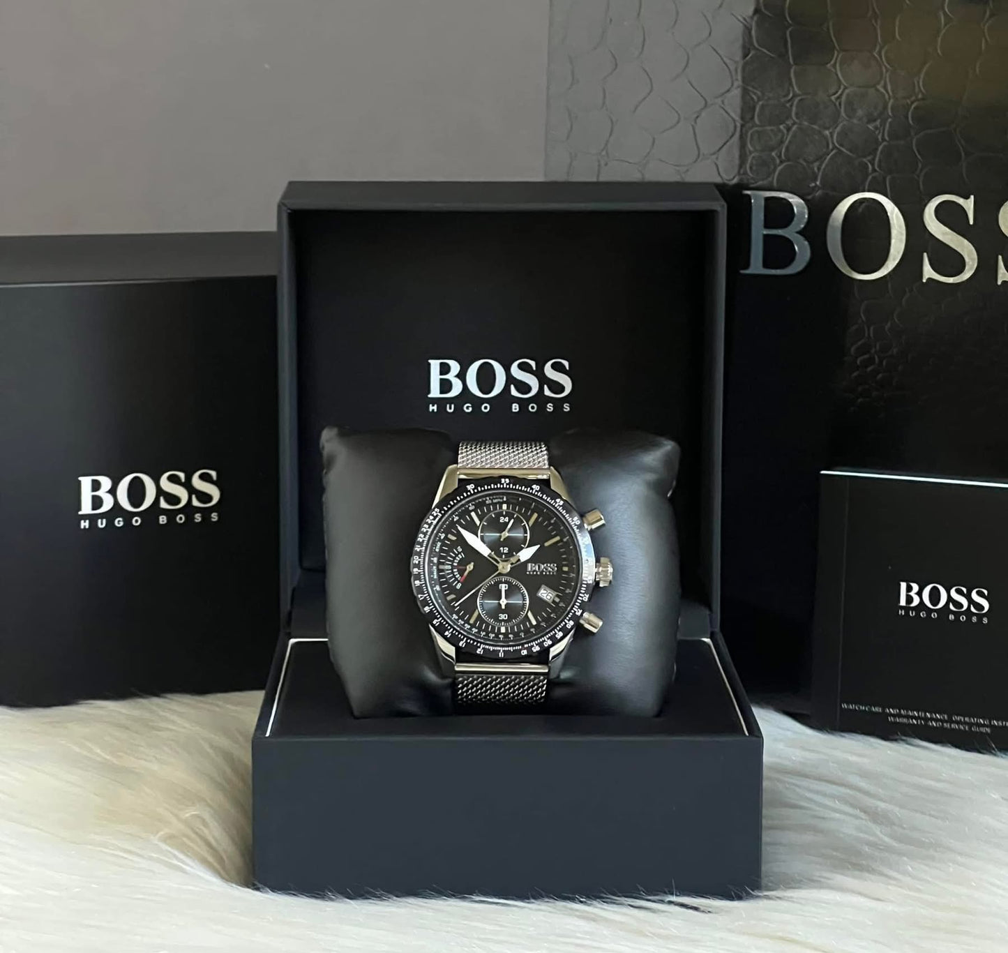 Hugo Boss Men’s Pilot Edition Chronograph Watch