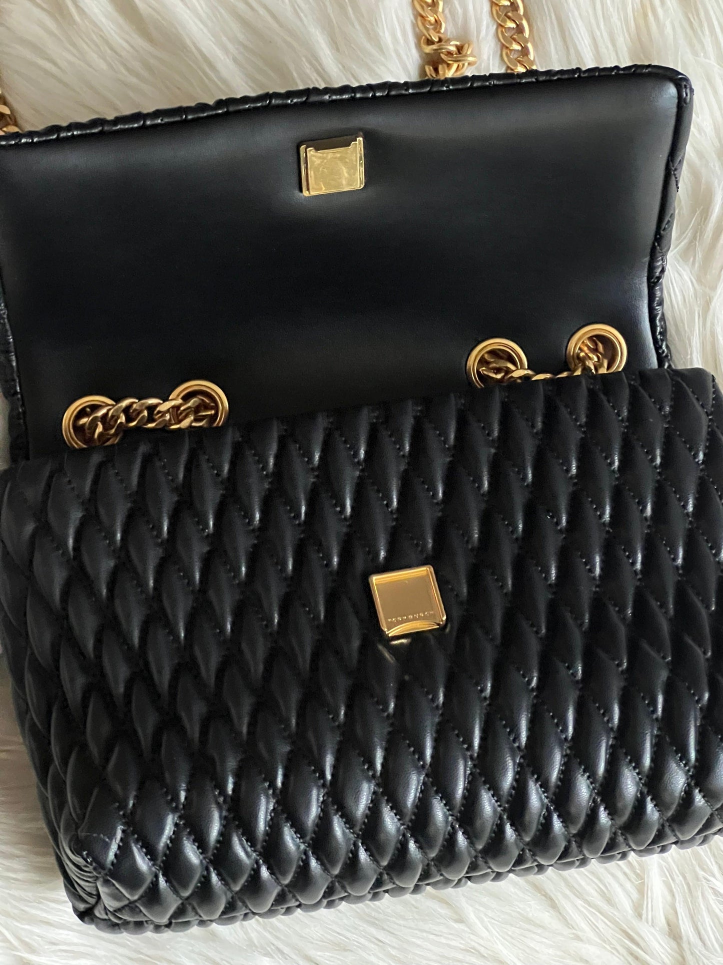 Tory Burch Kira Ruched Small Convertible Shoulder Bag