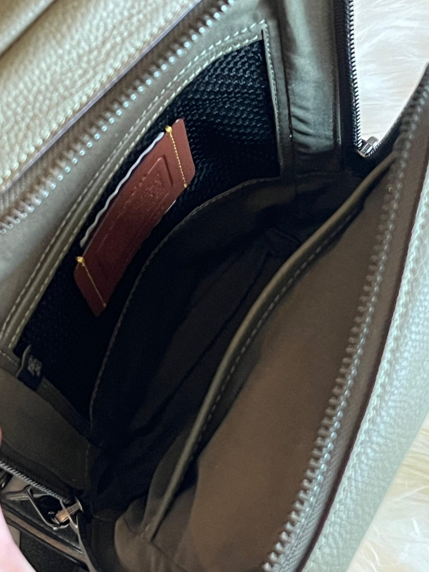 Coach Gotham Pack In Signature Leather
