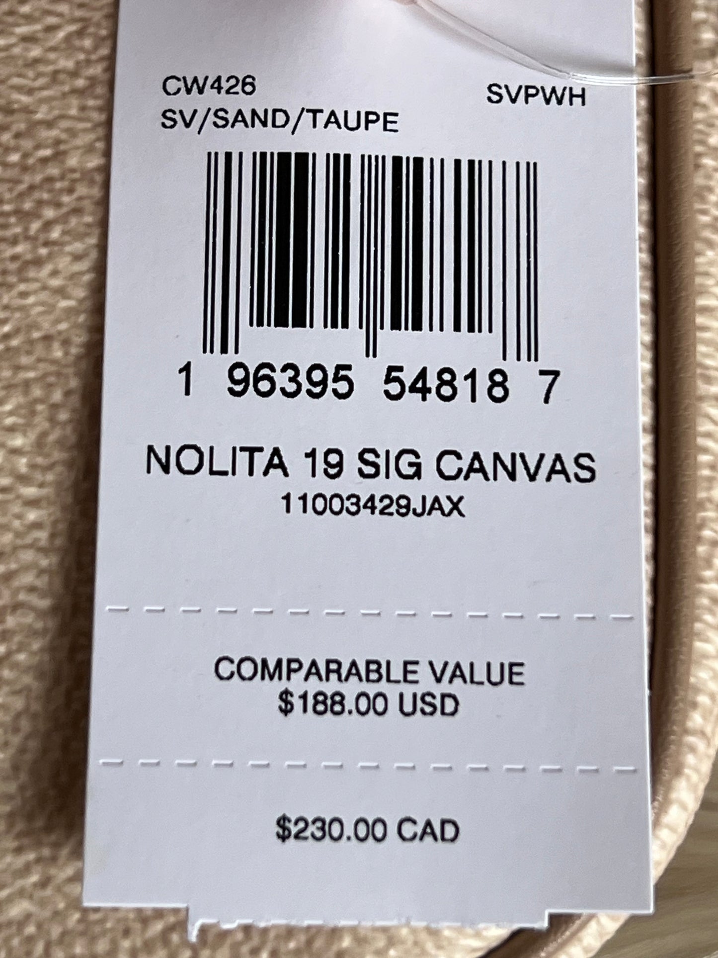Coach Nolita 19 In Signature Canvas