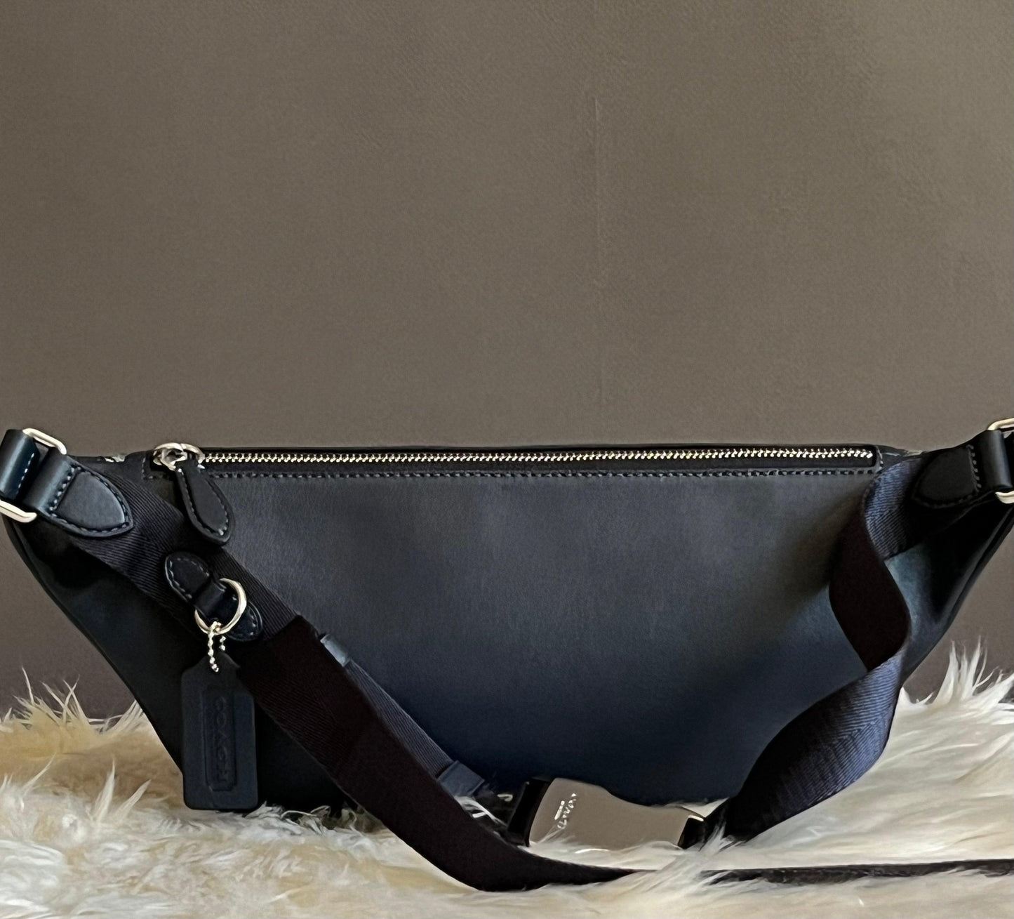 Coach League Belt Bag in Signature Jacquard