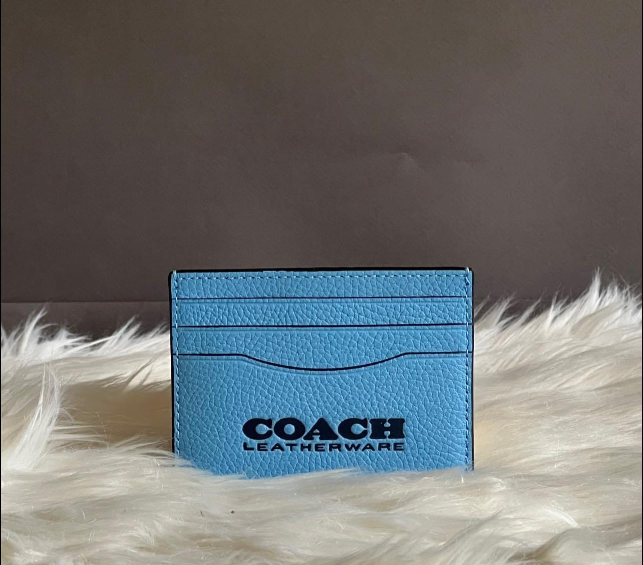 Coach Flat Card Case Leatherware