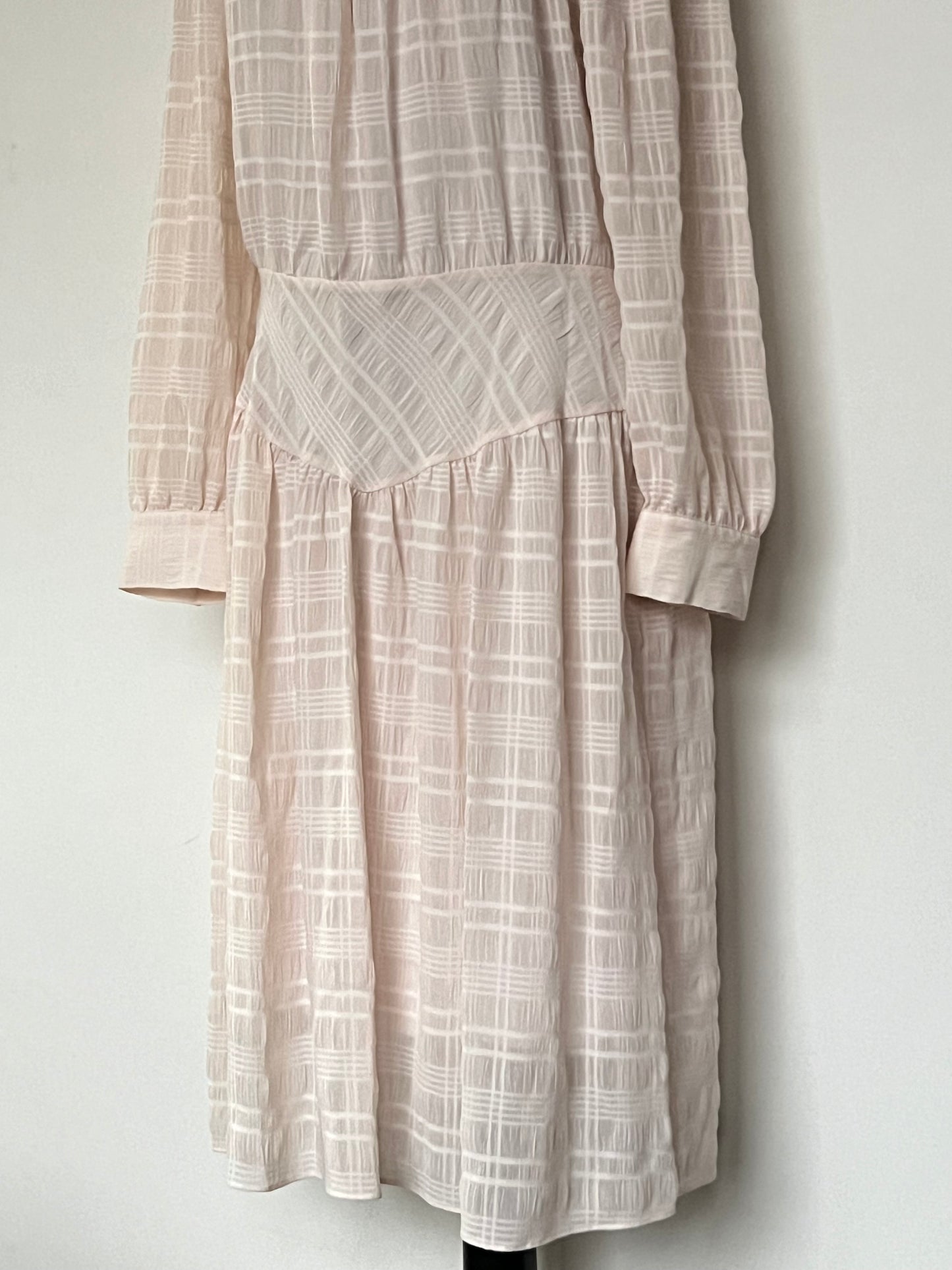 Coach Plaid Yoke Dress
