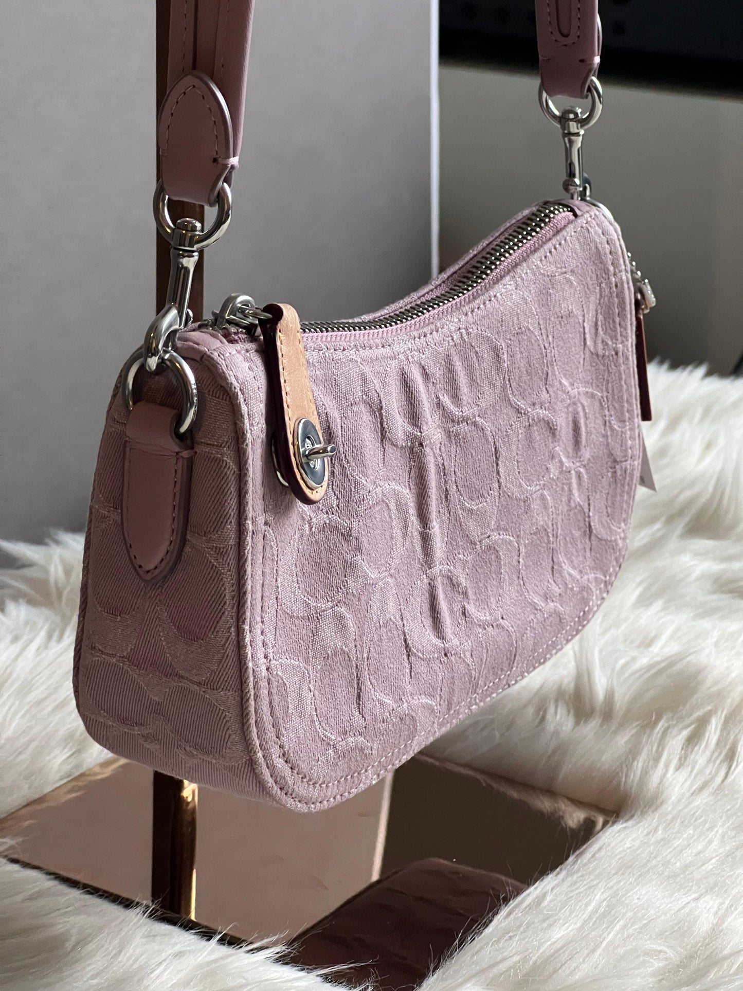Coach Swinger 20 in Signature Denim