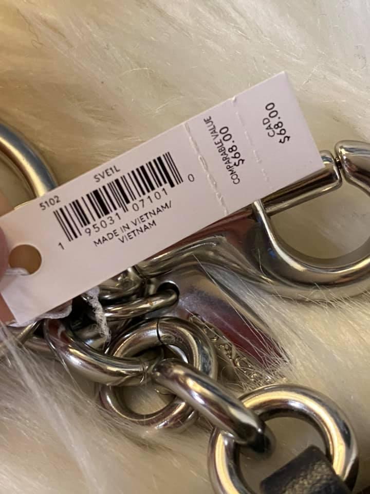 Coach Colorblock Bag Charm in Signature Canvas