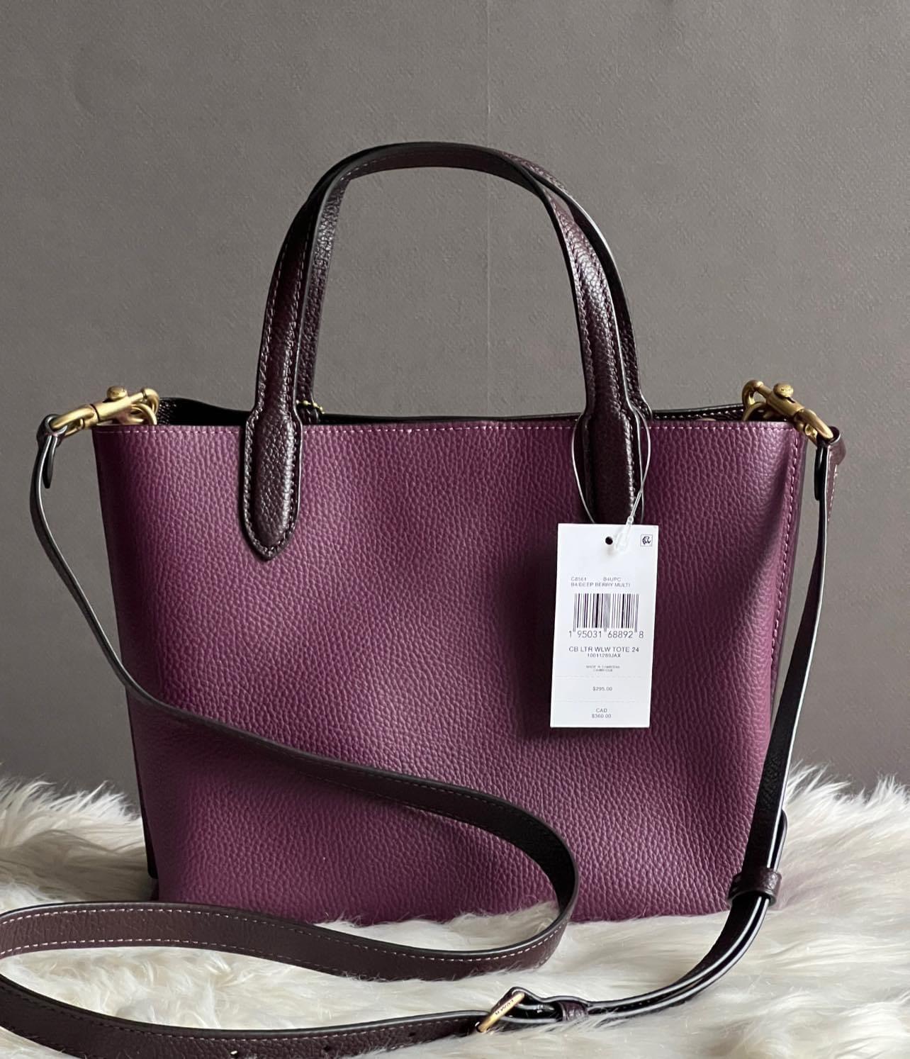 Coach Willow Tote 24 in Colorblock