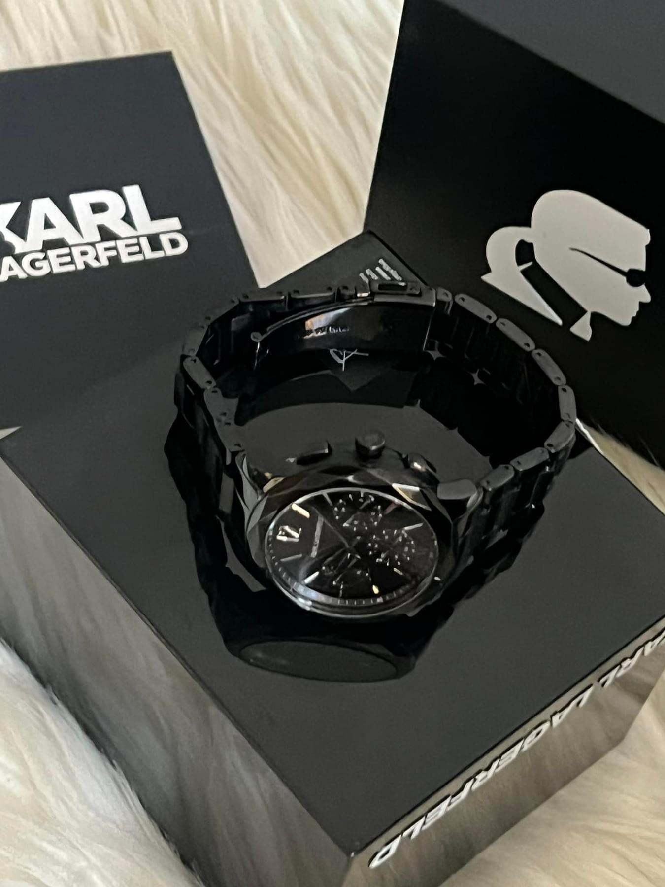 Karl Lagerfield Women’s Optik Black IP