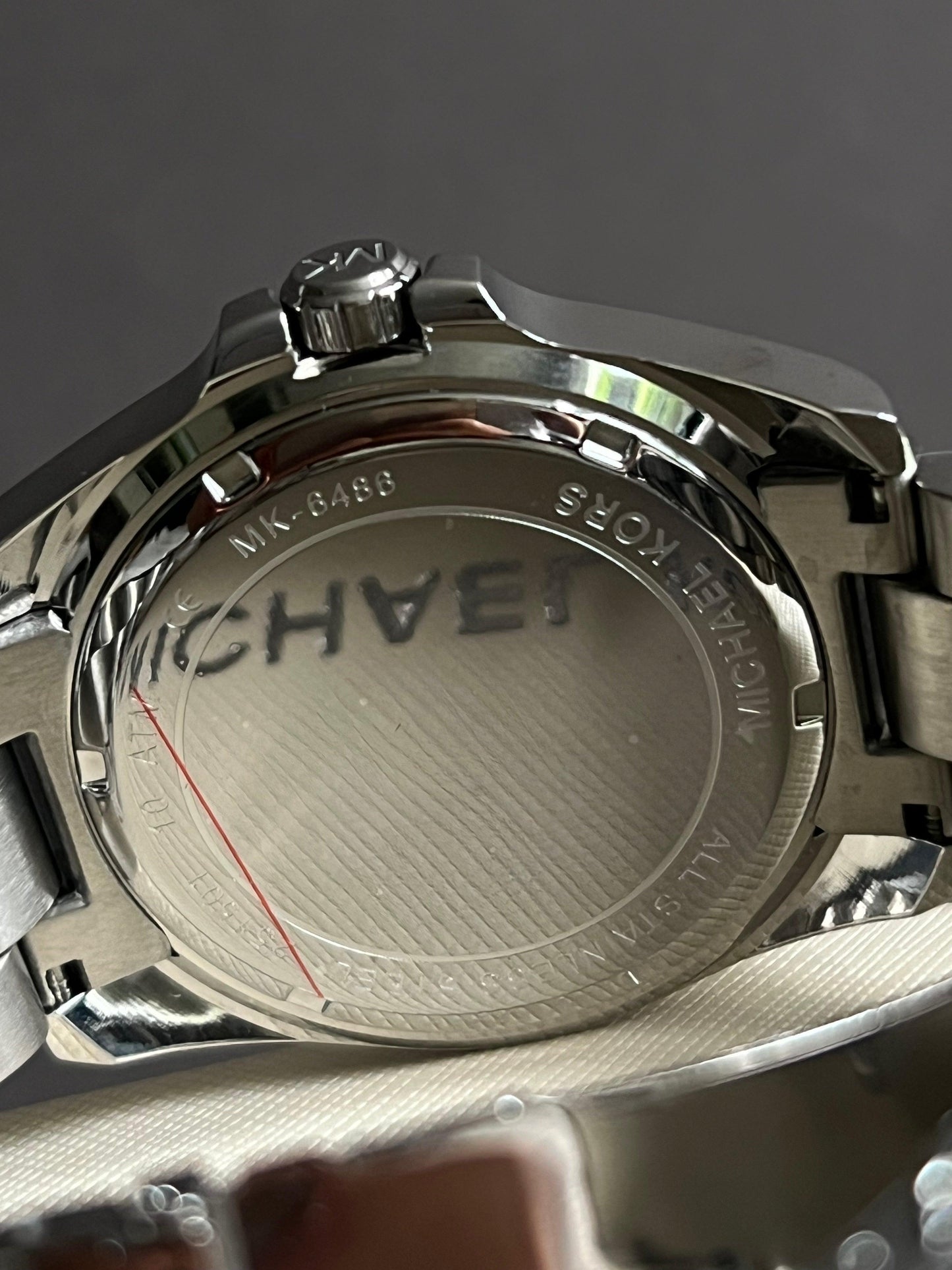 Michael Kors Women’s Bradshaw Silver-Tone Glitz