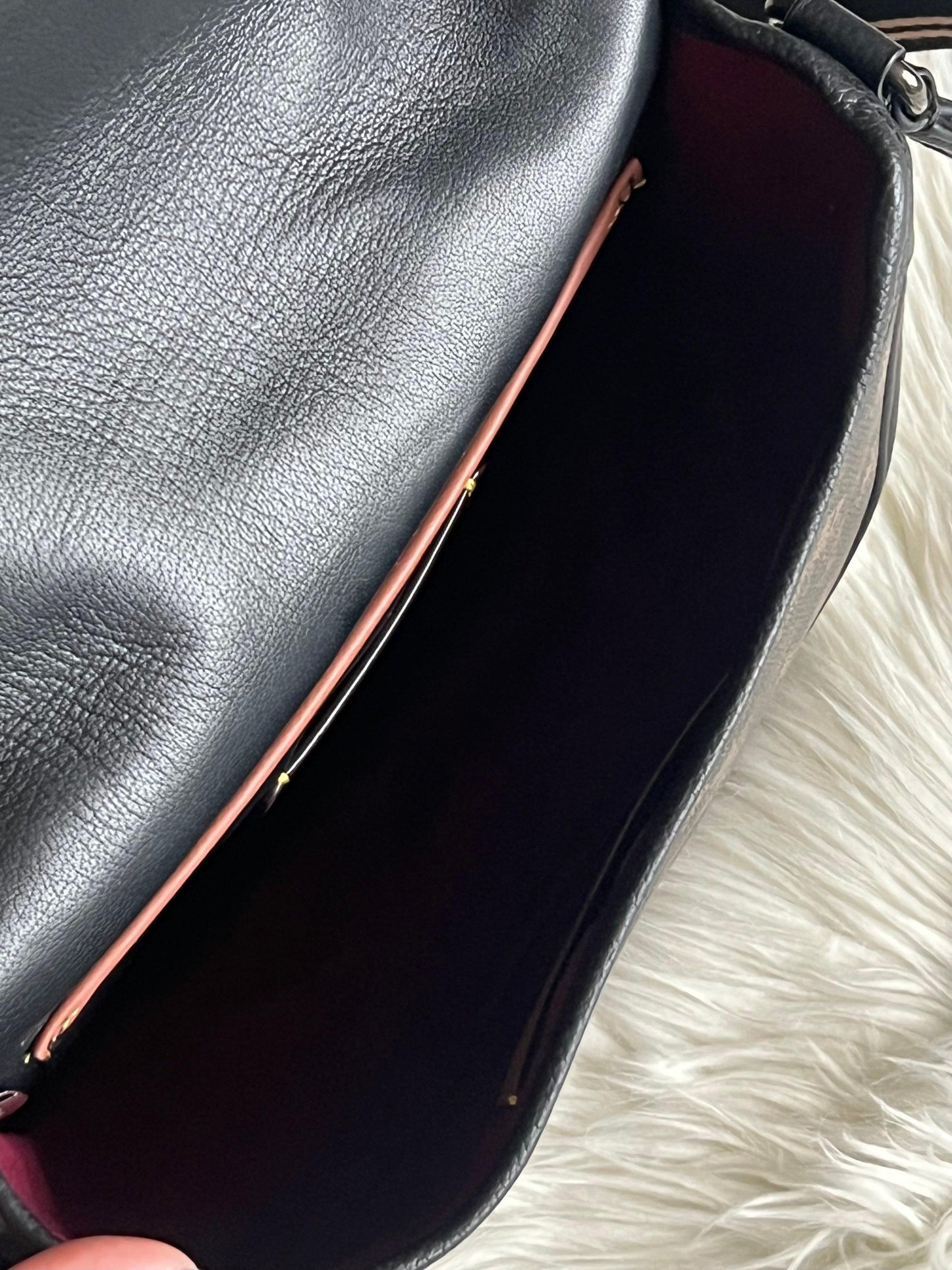 Coach Hitch Crossbody with Horse and Carriage Print