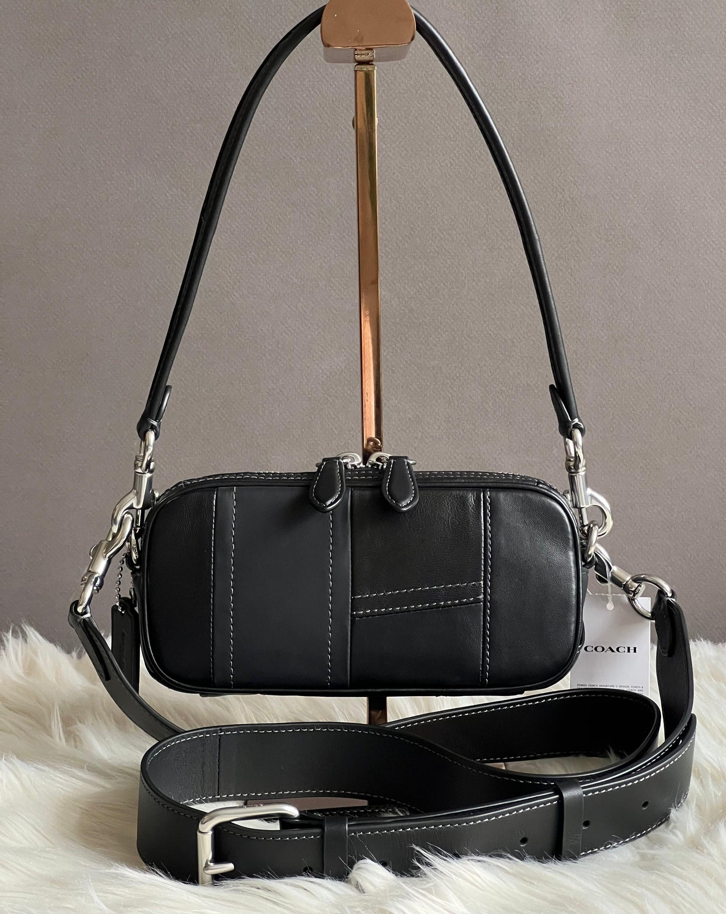 Coach Avery Shoulder Bag in Patchwork