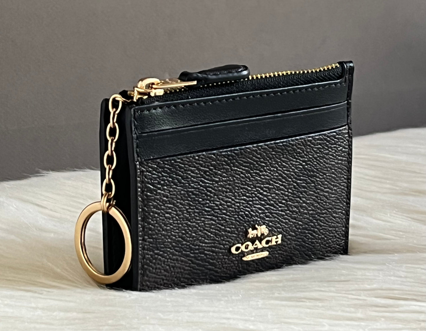 Mini Skinny Id Case In Signature Canvas