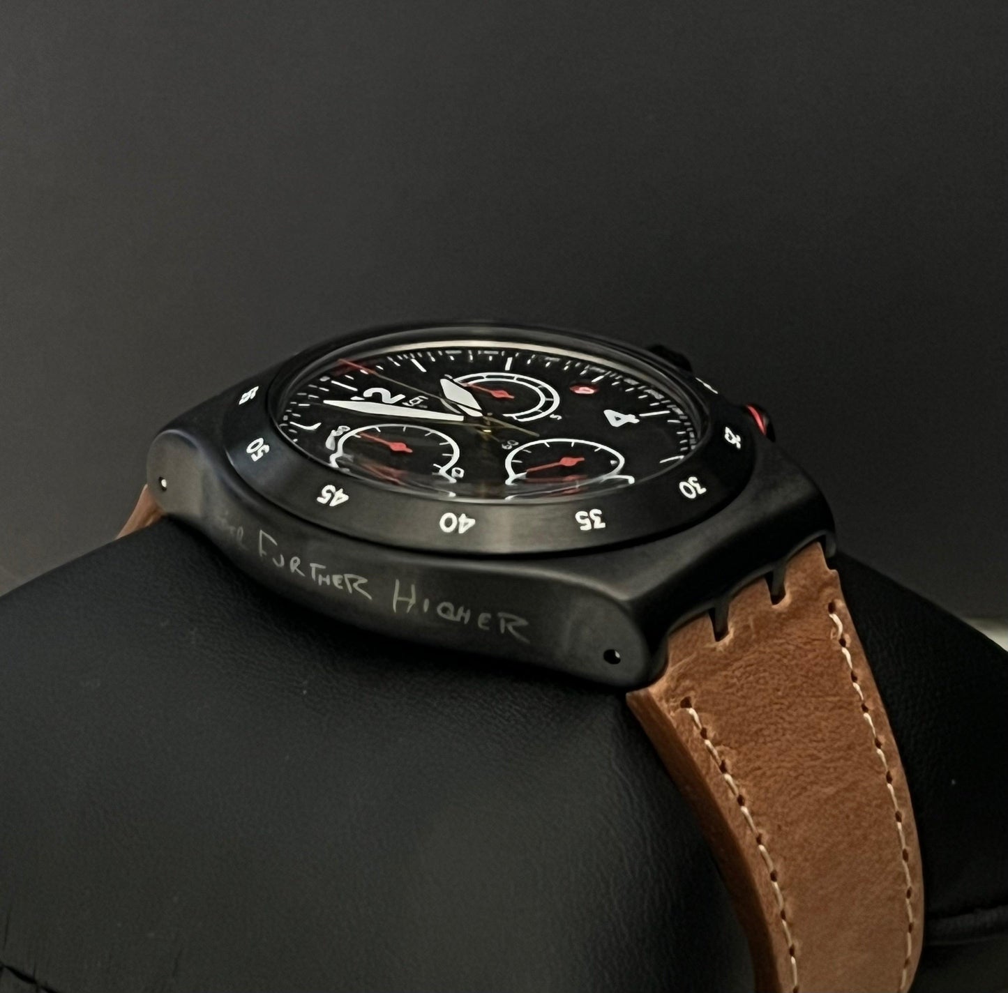 Swatch The Journey is the Reward Irony Chrono Watch