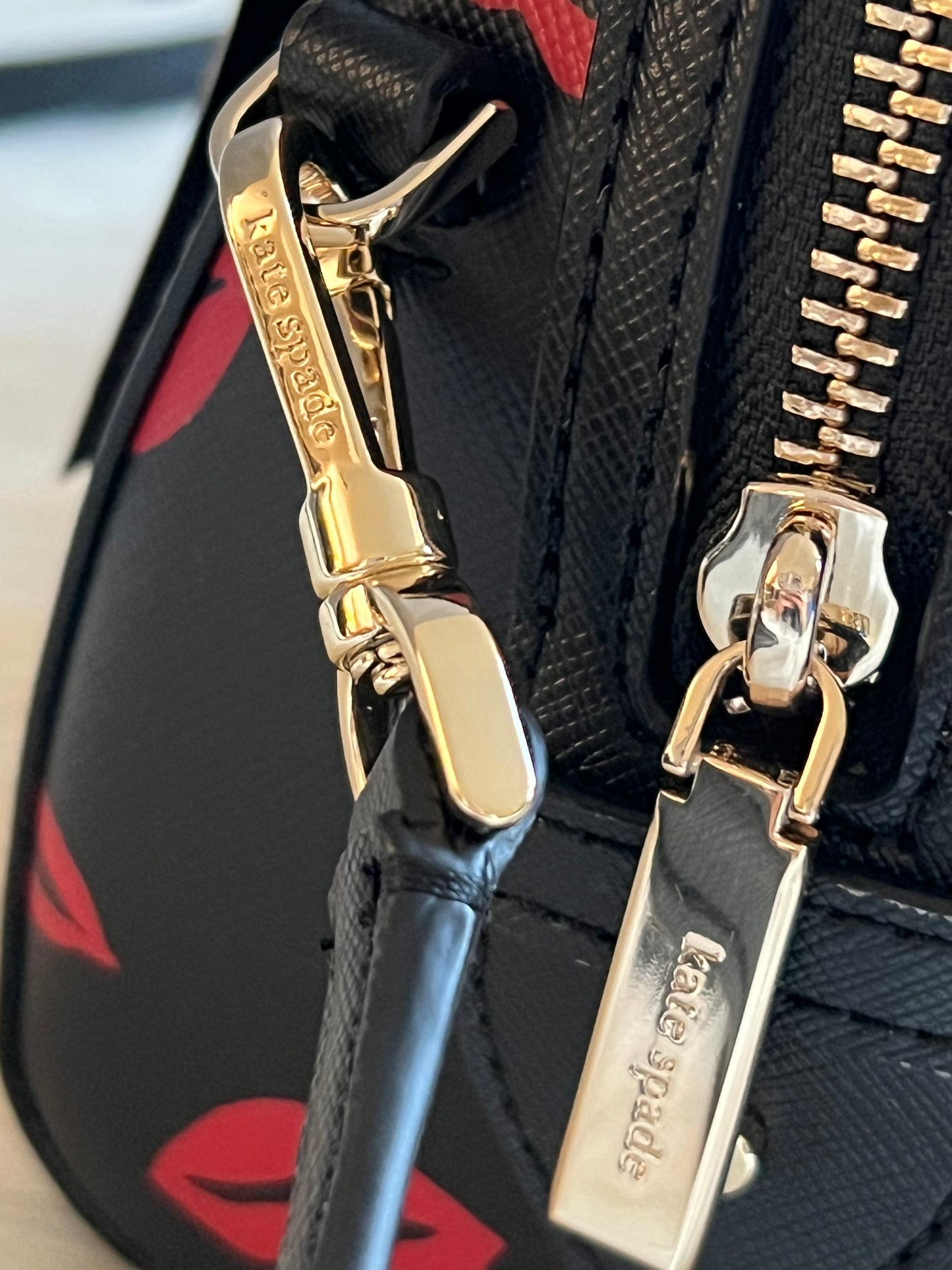 Kate Spade Madison Lip Toss Duffle Crossbody