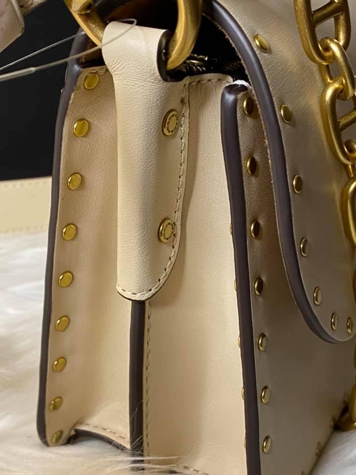 Coach Beat Shoulder Bag 18 with Rivets