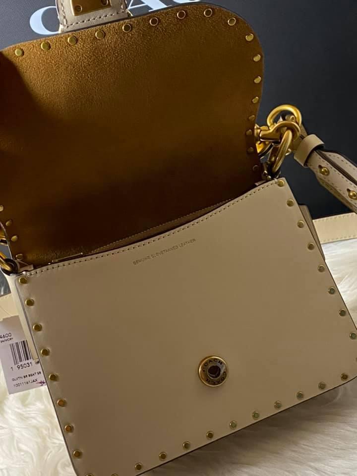 Coach Beat Shoulder Bag 18 with Rivets