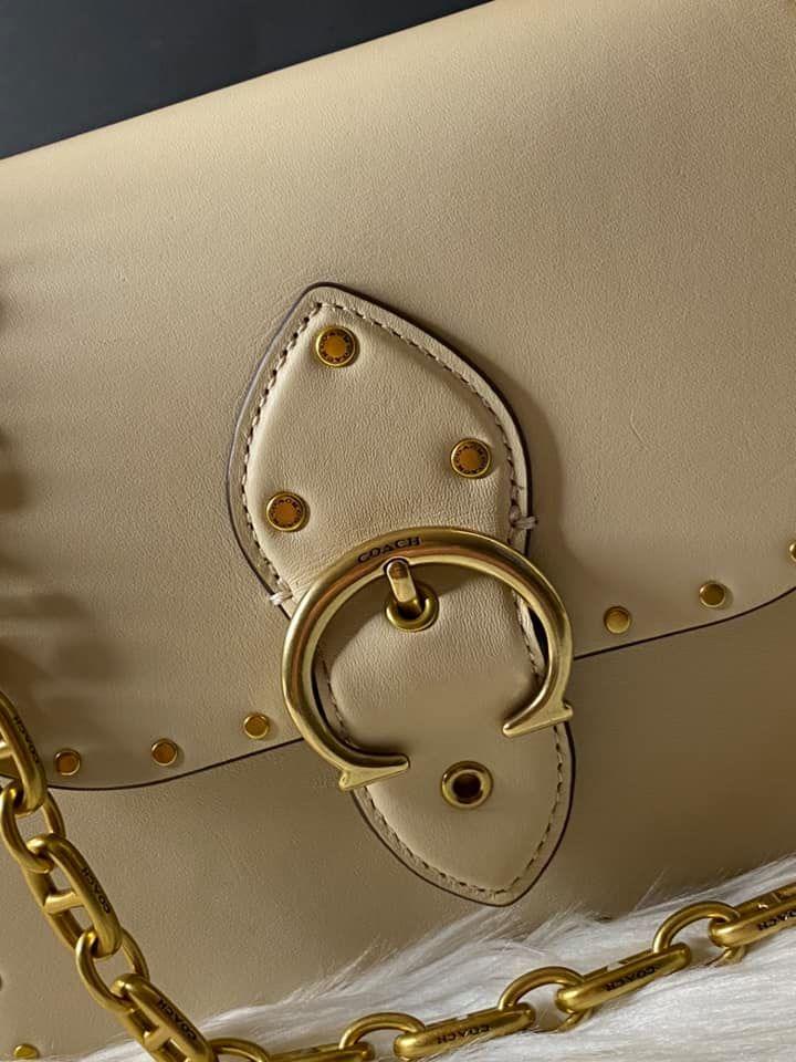 Coach Beat Shoulder Bag 18 with Rivets