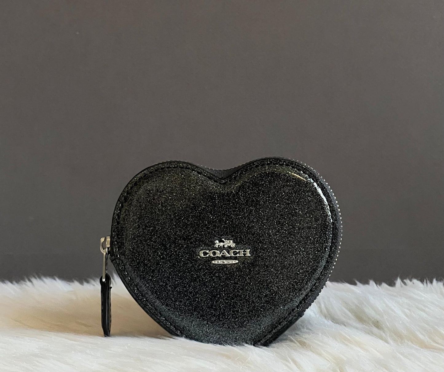 Coach Heart Coin Case