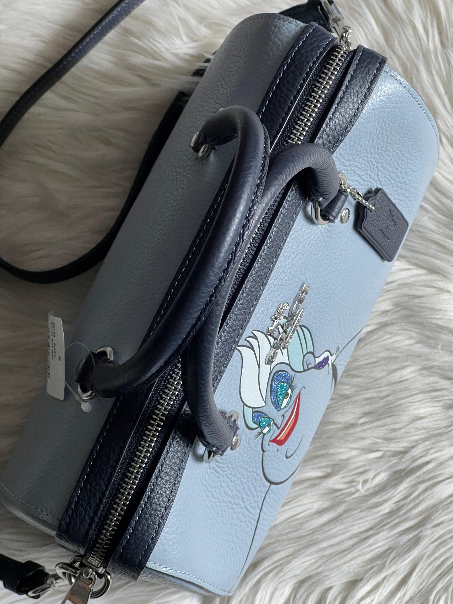 Disney X Coach Rowan Satchel with Ursula Motif