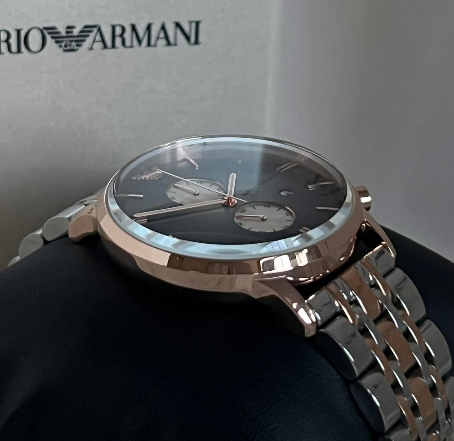 Emporio Armani Men’s Retro Rose Gold Watch