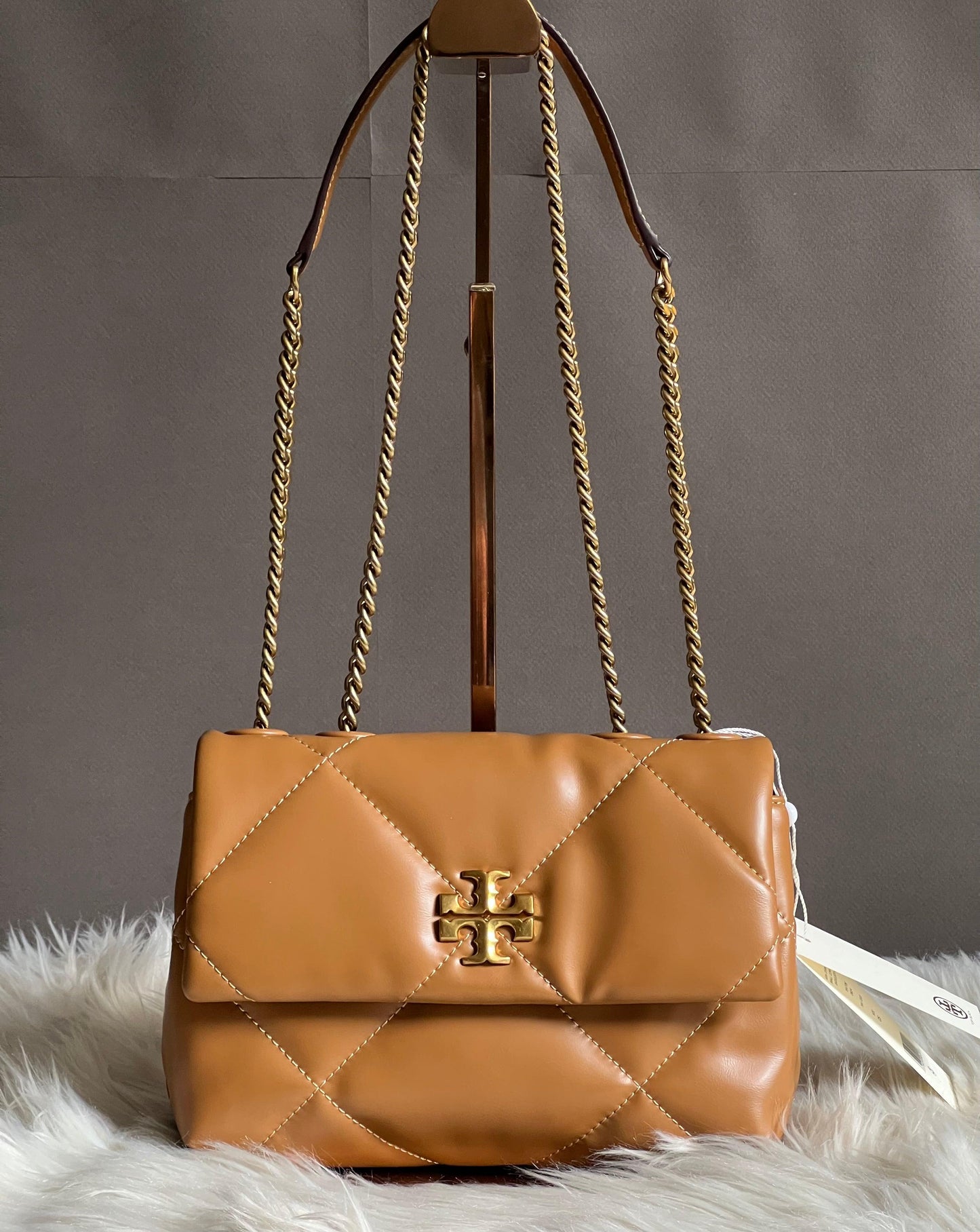 Tory Burch Small Kira Diamond Quilt Convertible Shoulder Bag