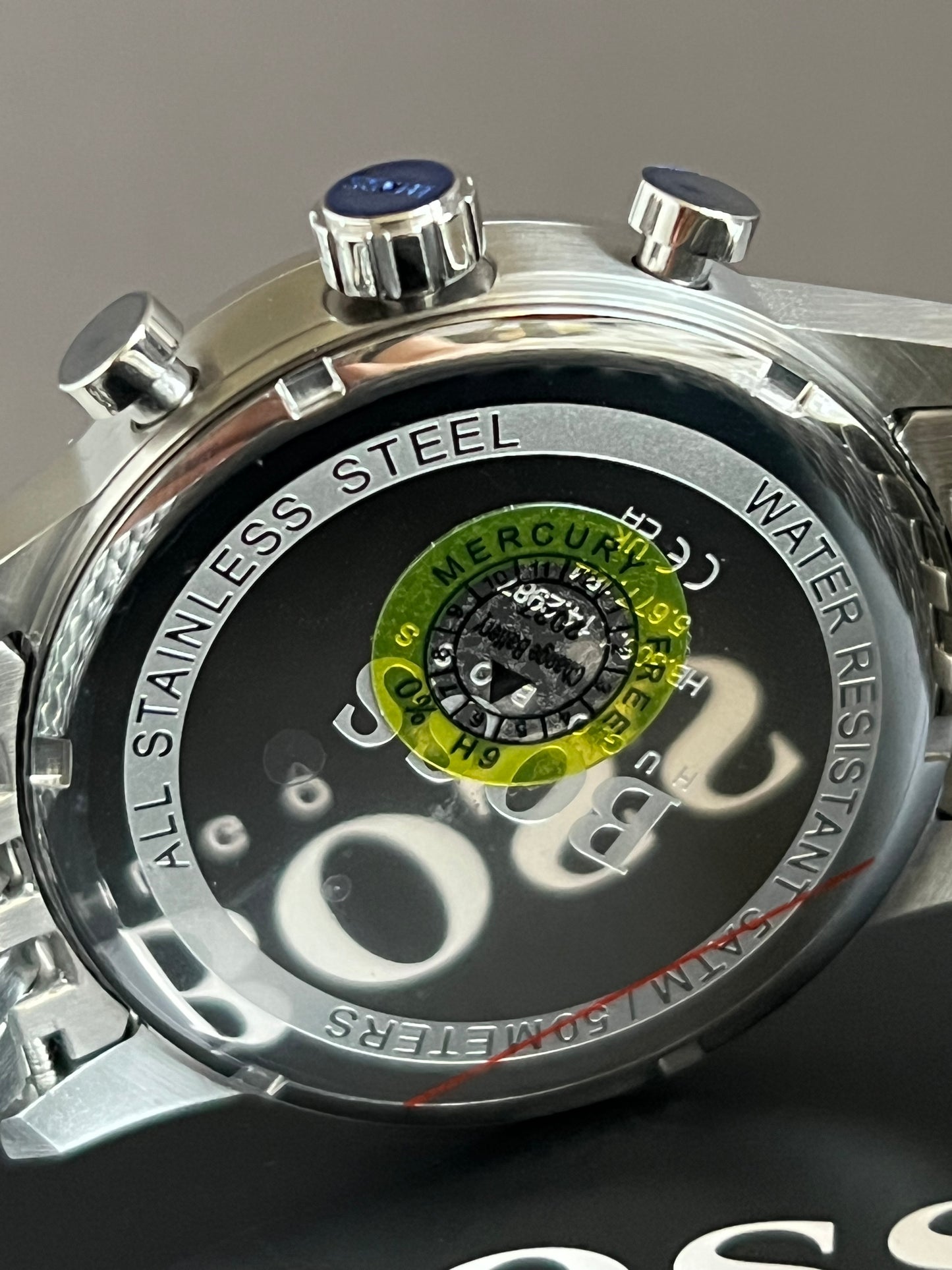 Hugo Boss Men’s Blue Navigator Chronograph Watch