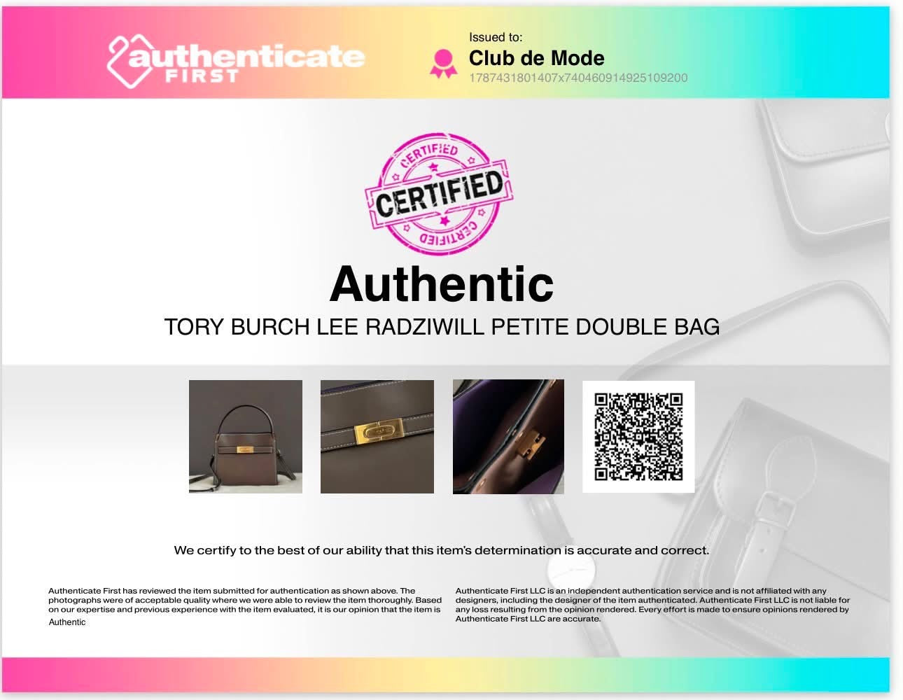 Tory Burch Lee Radziwill Petite Double Bag