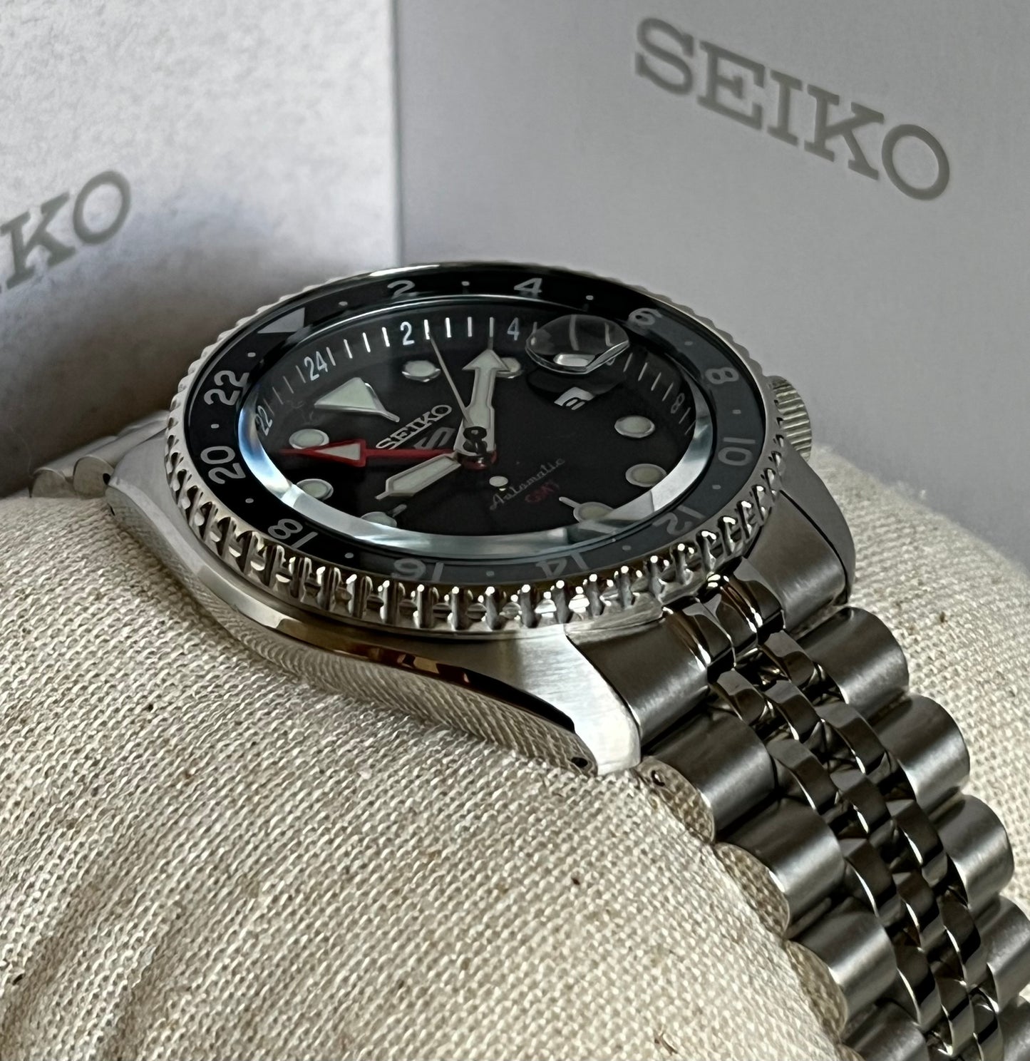 Seiko Men’s 5 Sports Automatic GMT Watch