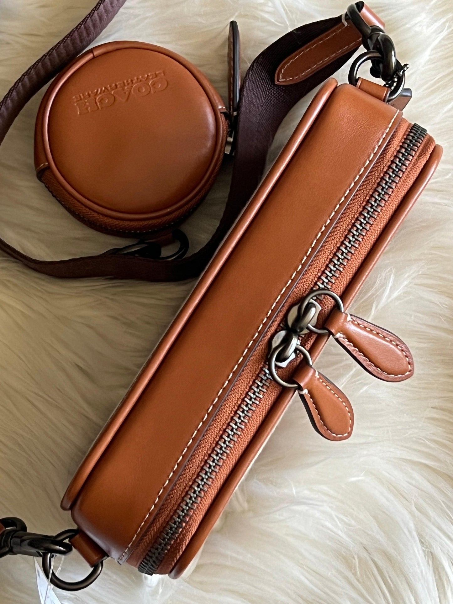 Coach Charter Slim Crossbody in Micro Signature Jacquard