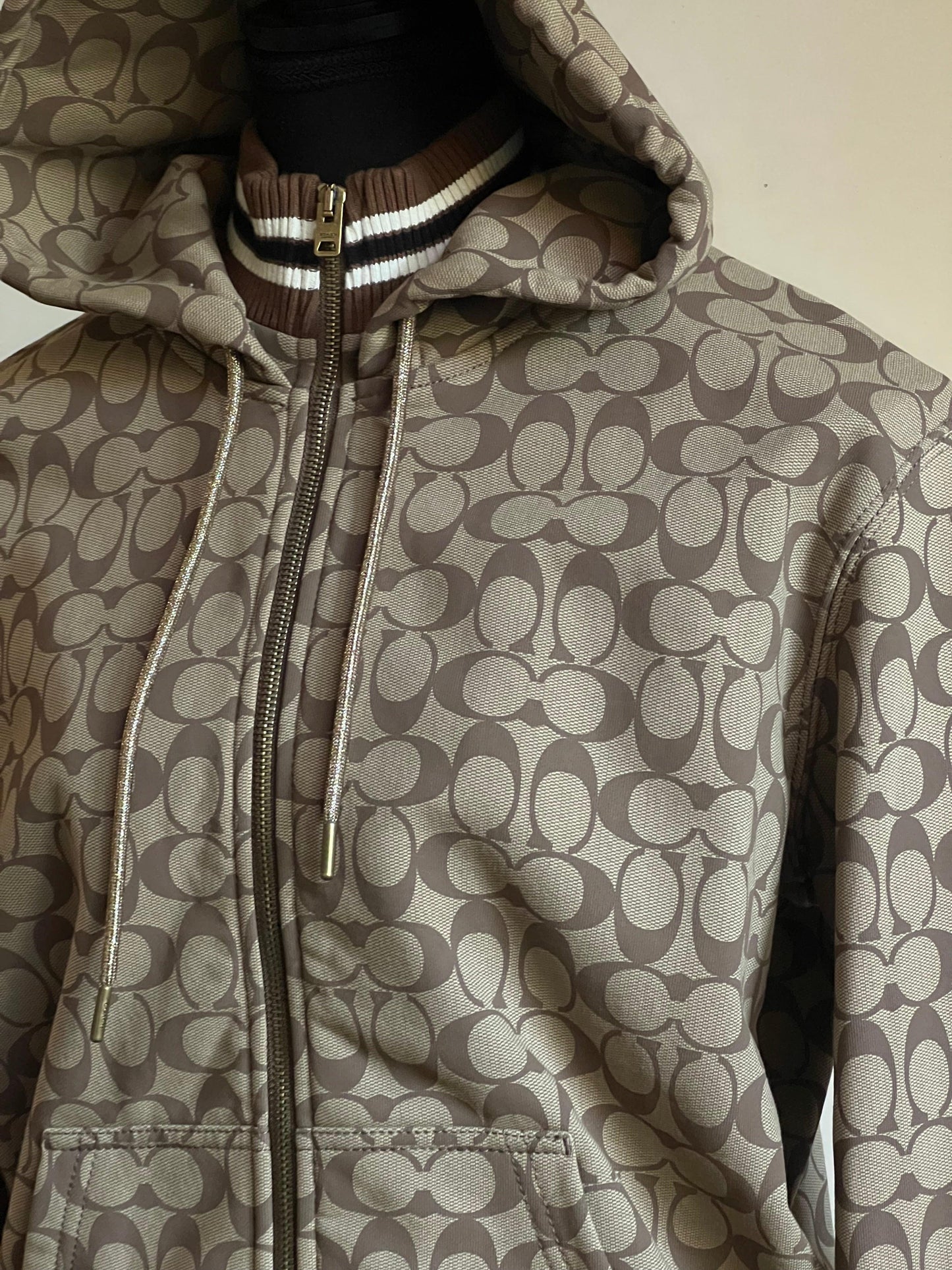 Coach X Jennifer Lopez Signature Zip Up Hoodie