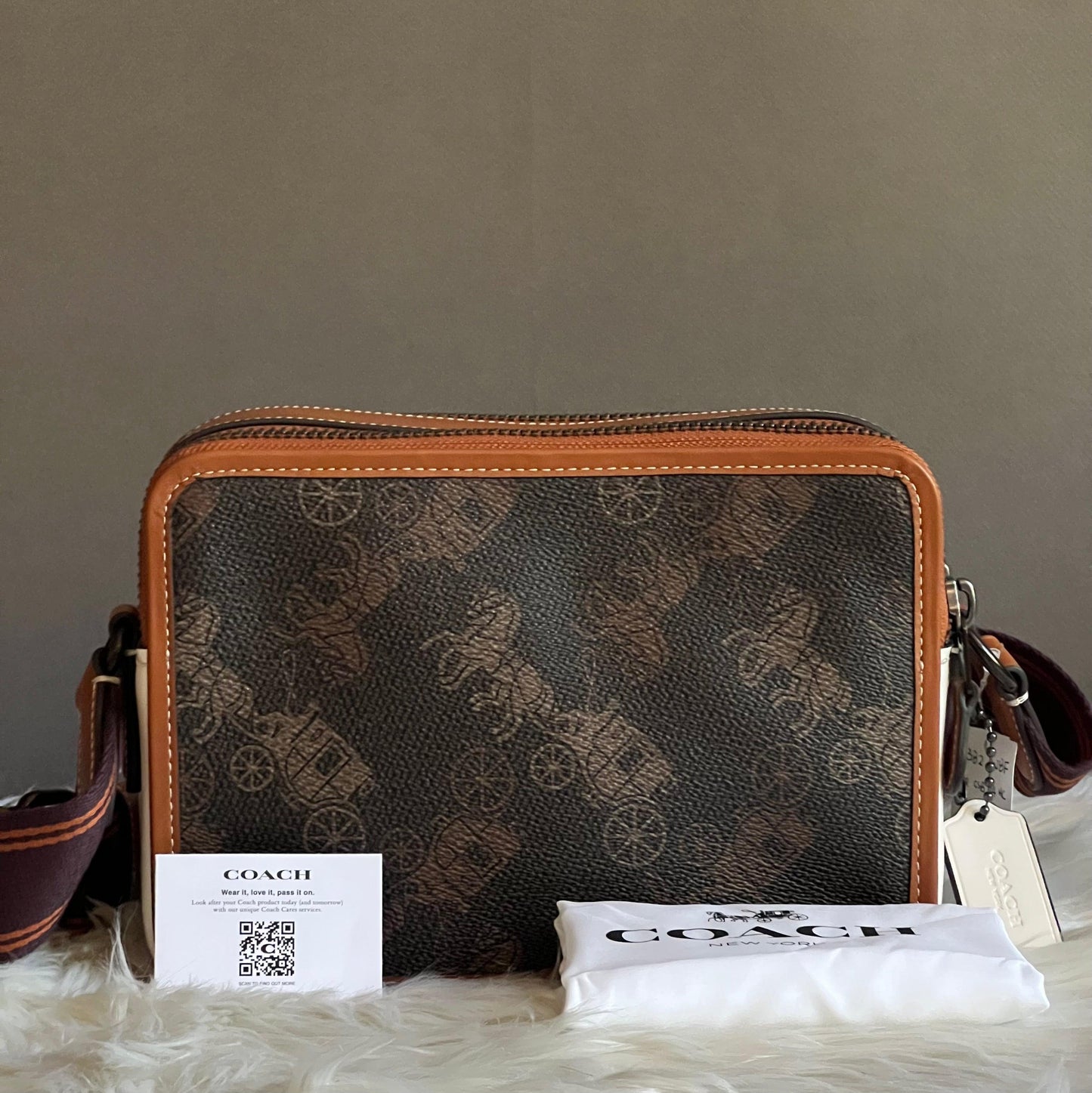 Coach Charter Crossbody 24 with Large Horse and Carriage Print