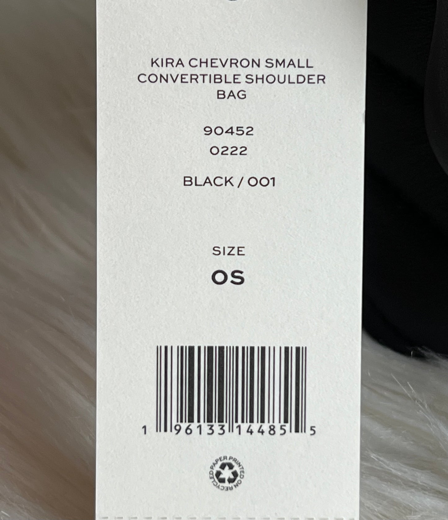 Tory Burch Small Kira Chevron Pleated Convertible Shoulder Bag