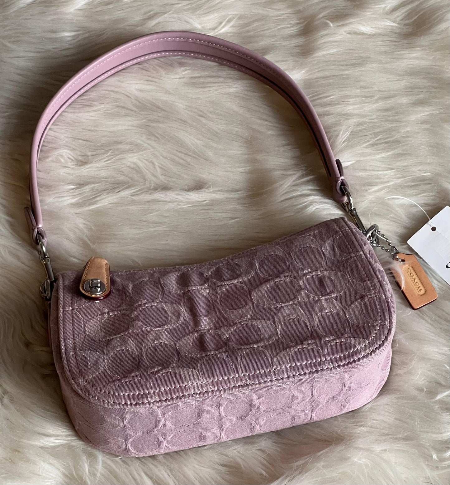 Coach Swinger 20 in Signature Denim